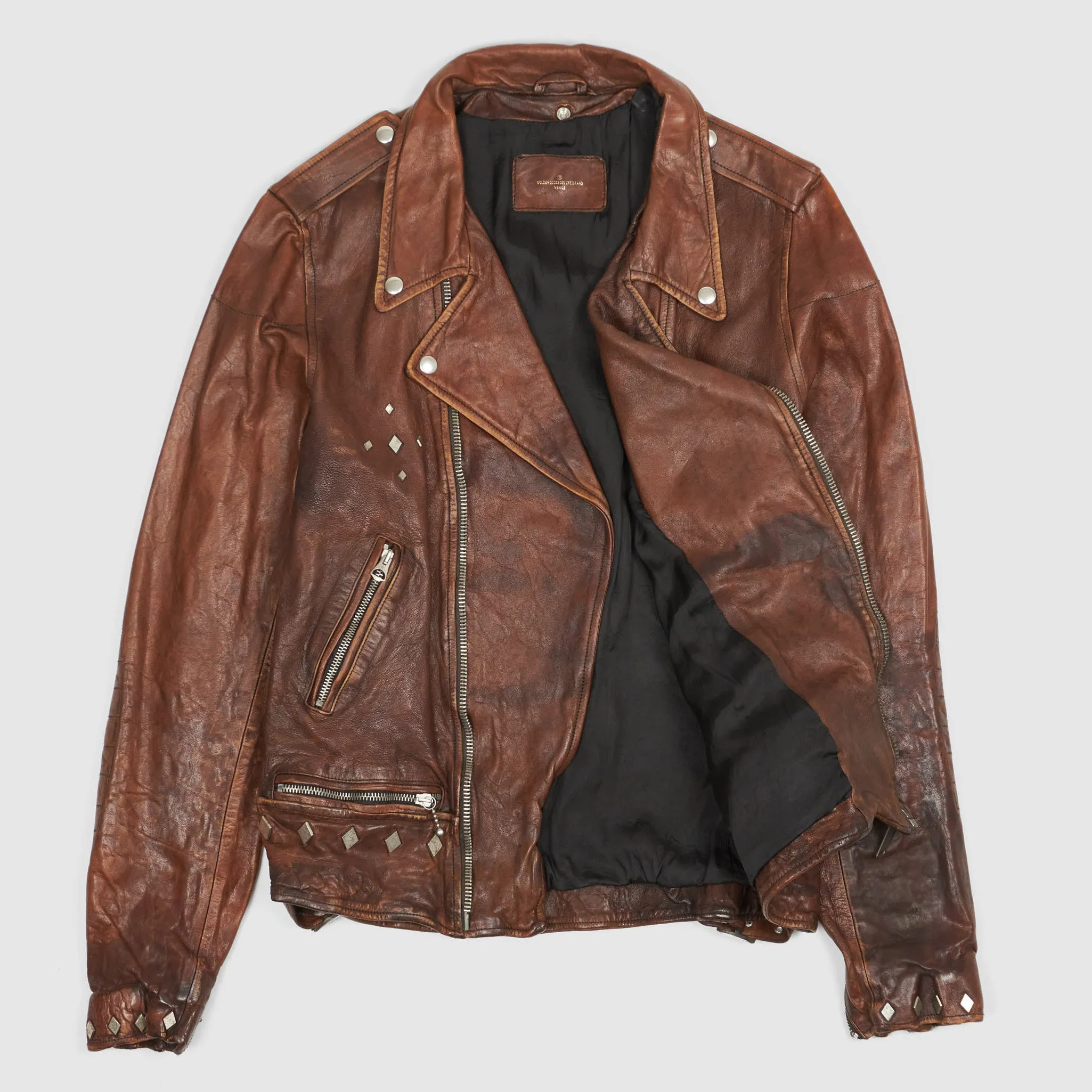 Golden Goose Motor Rider Leather Jacket sold by DeeCee style product image thumbnail 2