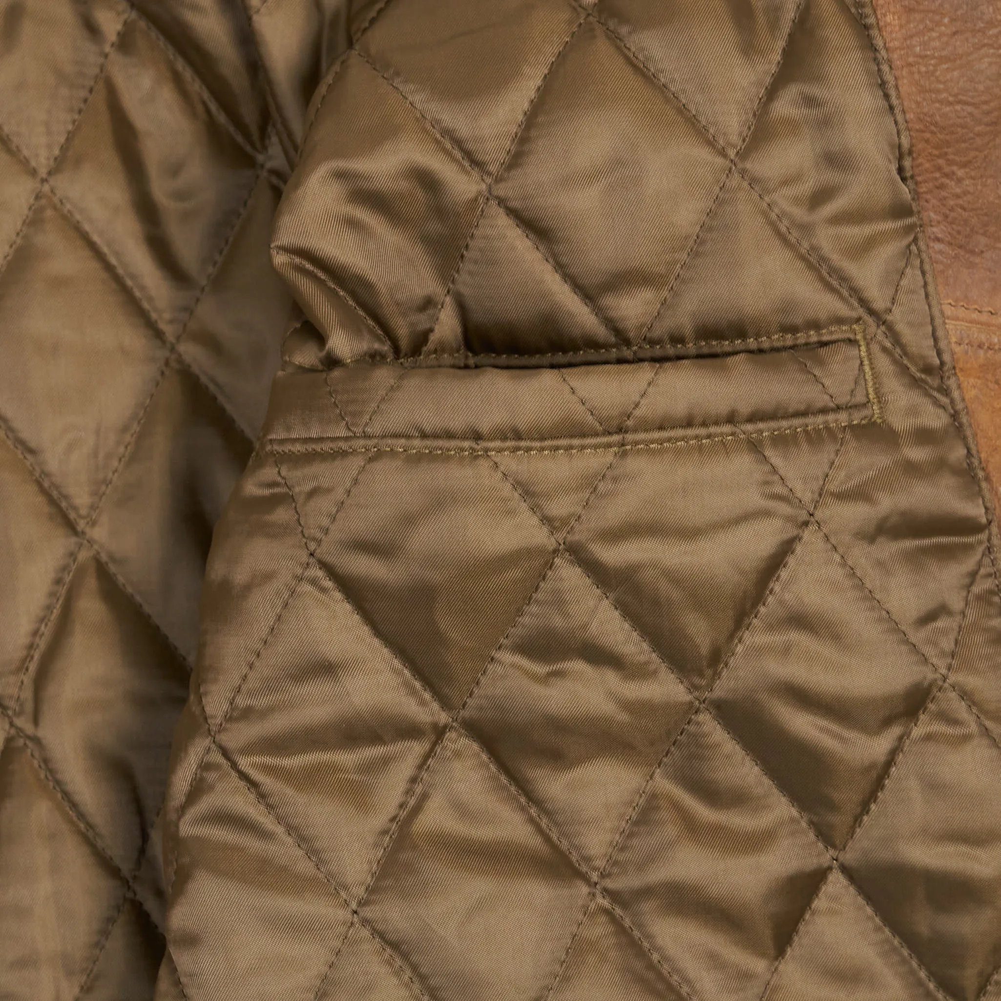 Double RL Shearling- Collar Leather Jacket sold by DeeCee style product image thumbnail 5