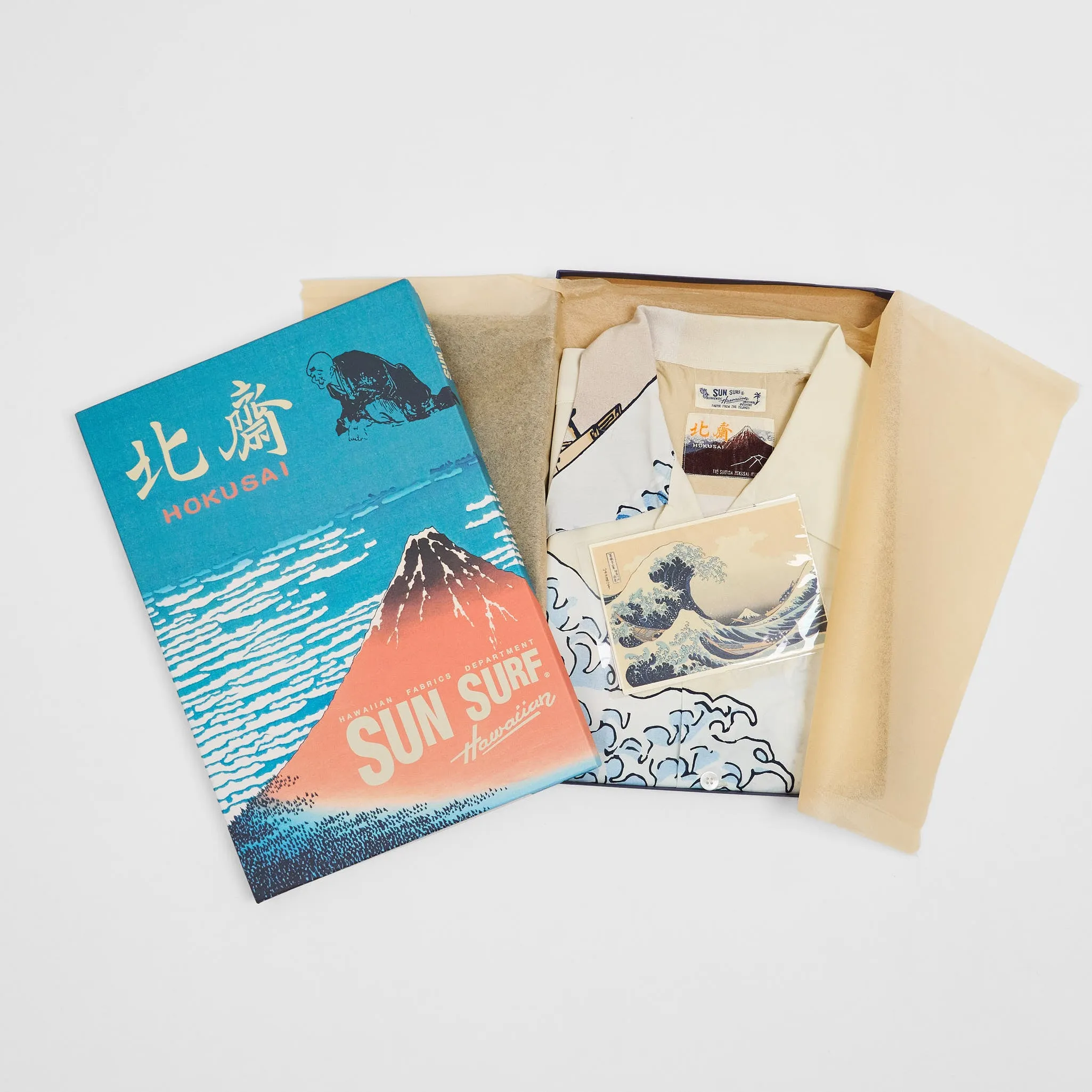 Sun Surf Limited Edition Hokusai The Great Wave of Kanagawa Hawaiian Shirt sold by DeeCee style product image thumbnail 2