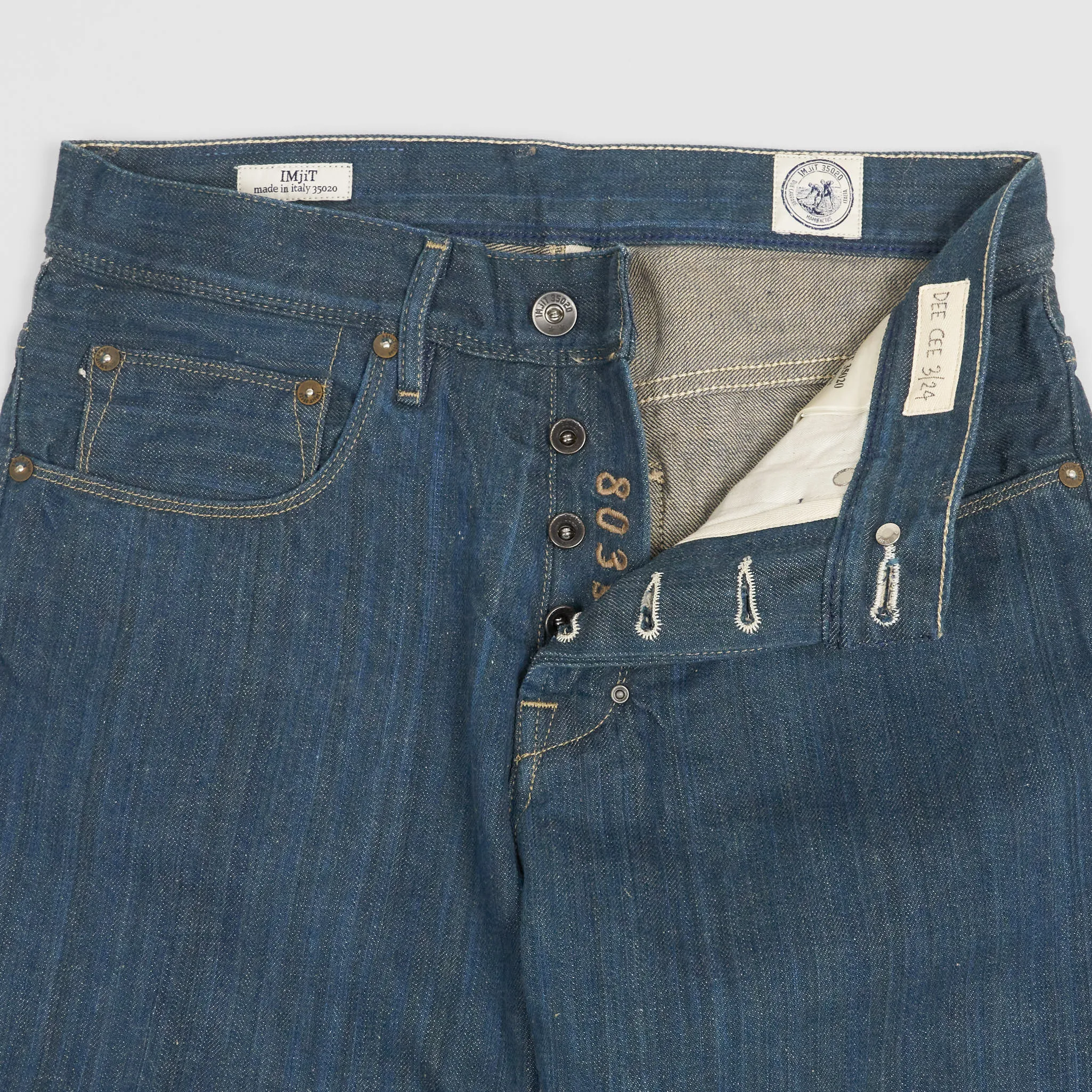 IMjiT 35020 Natural Indigo Jeans sold by DeeCee style product image thumbnail 4