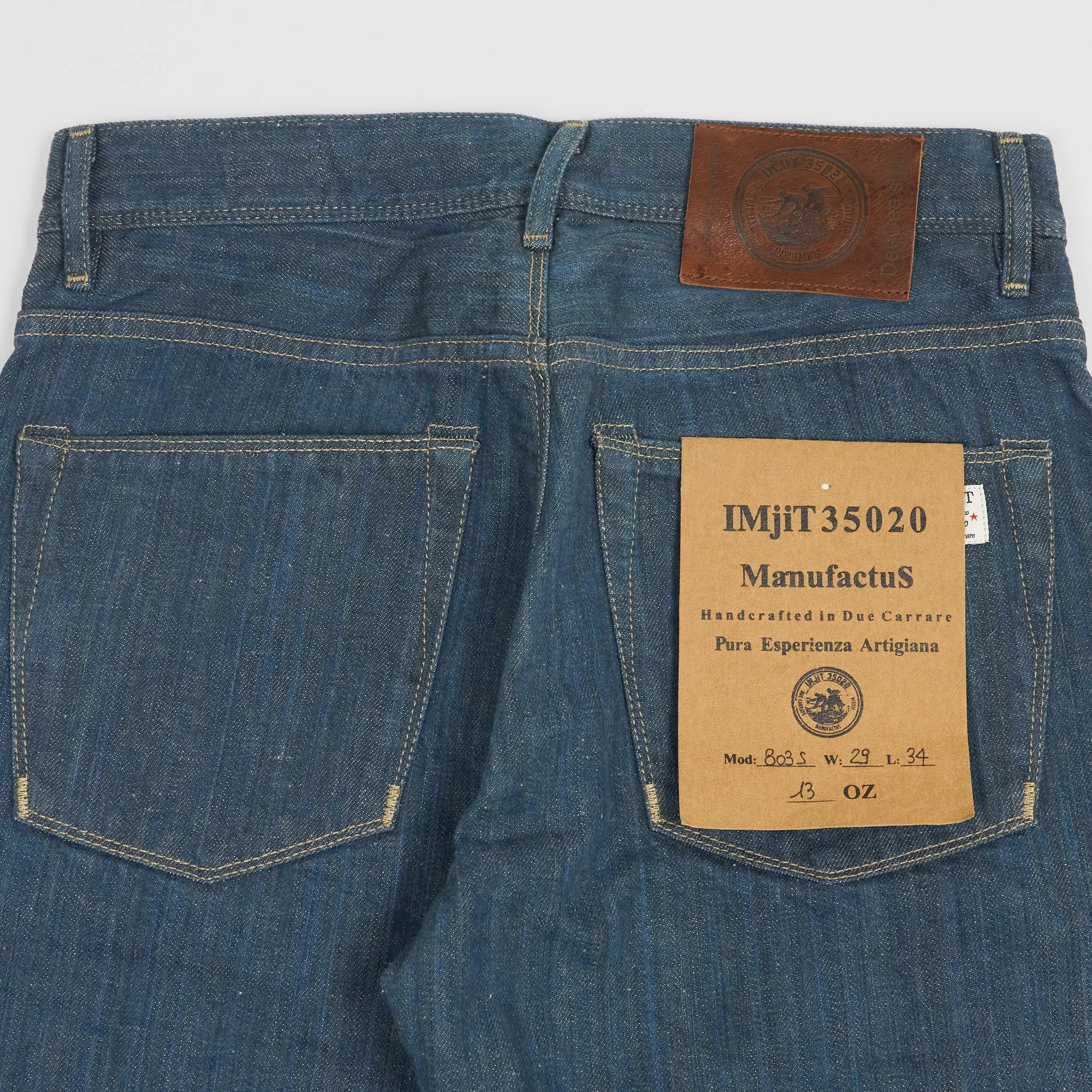 IMjiT 35020 Natural Indigo Jeans sold by DeeCee style product image thumbnail 5