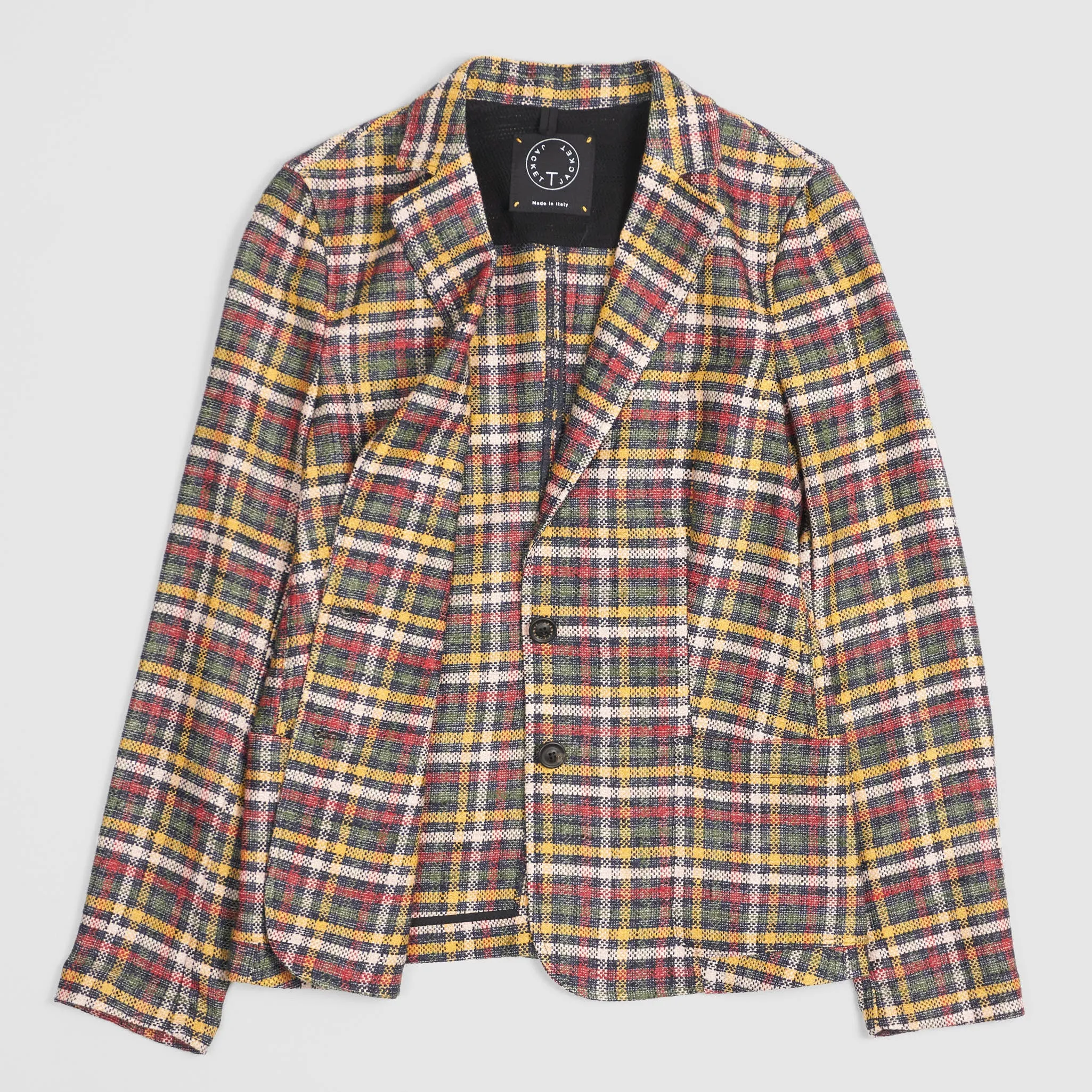 T-Jacket Ladies Woven Plaid Blazer sold by DeeCee style product image thumbnail 2