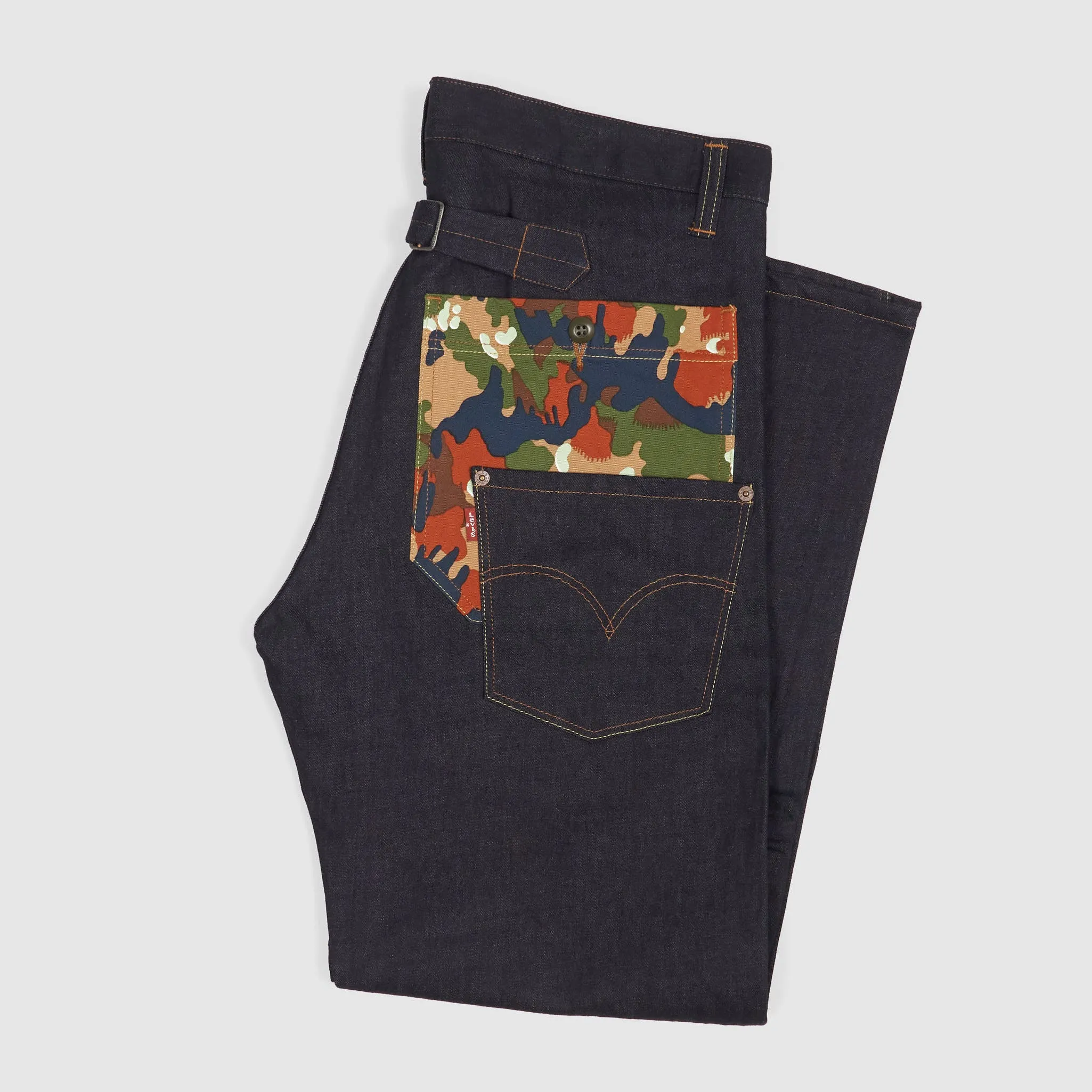 Junya Watanabe Man x Levi's® Heritage Swiss-Army Camouflage Dungarees sold by DeeCee style product image thumbnail 2