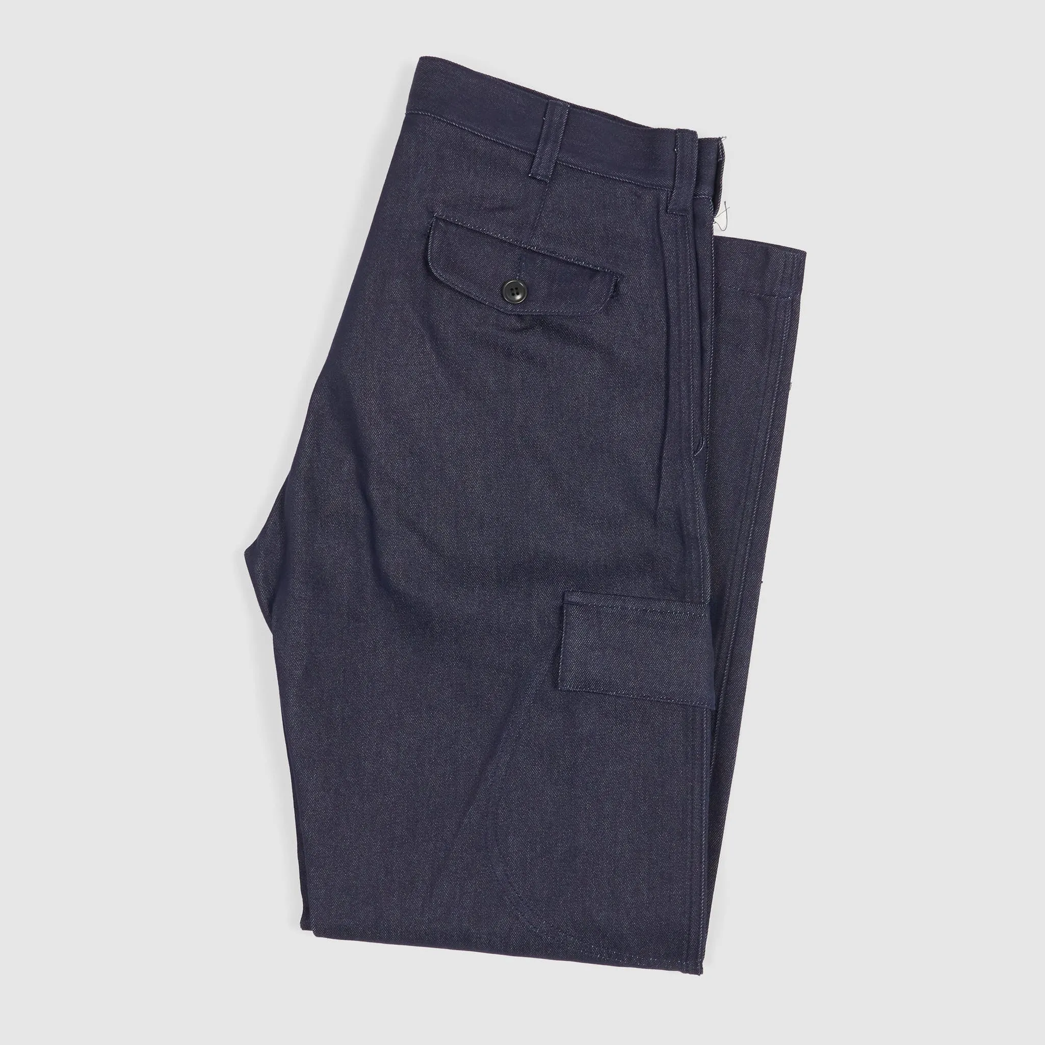 Junya Watanabe Man Denim Cargo Chino Trousers sold by DeeCee style product image thumbnail 2