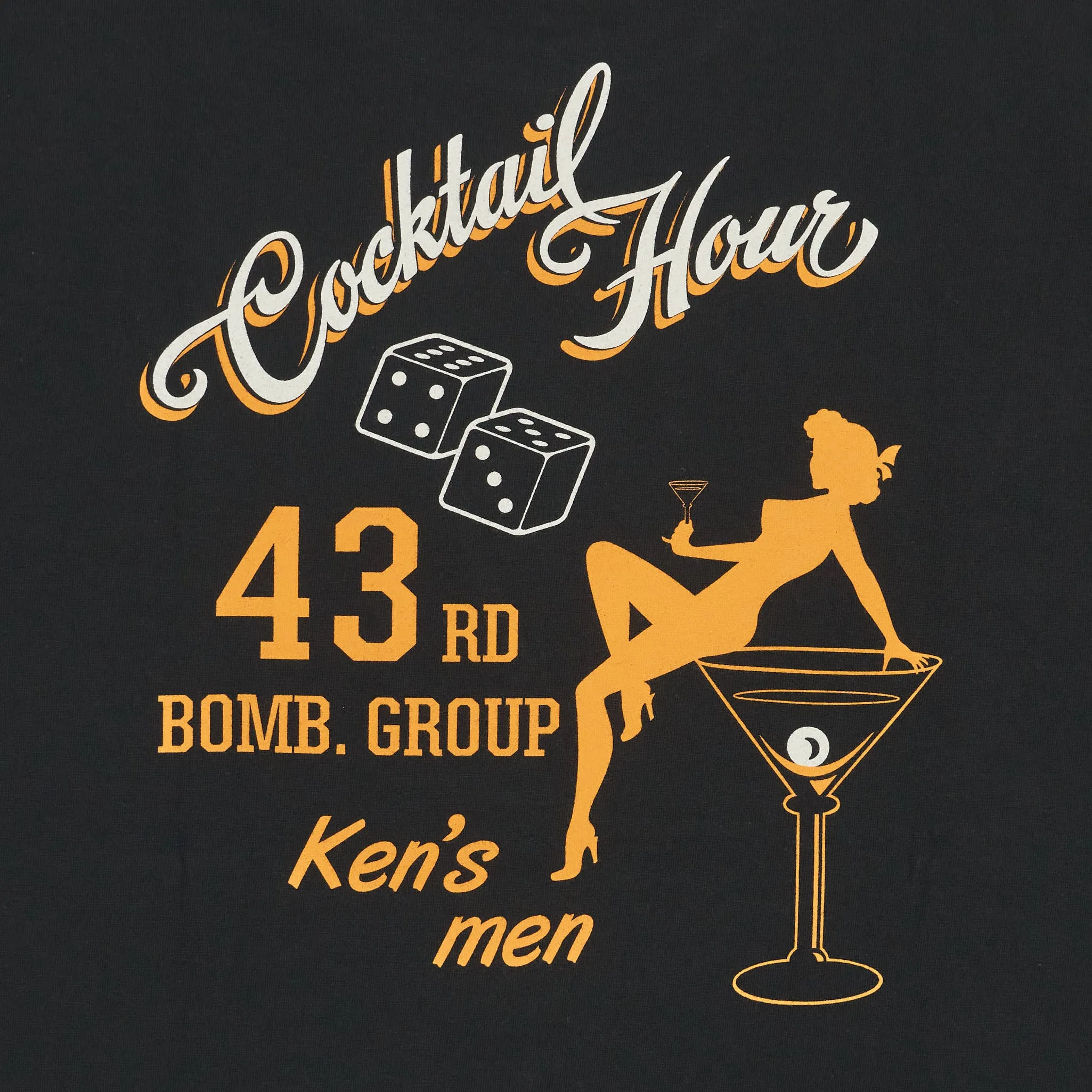 Buzz Rickson's Air Force Crew Neck T-Shirt Ken's 48th. sold by DeeCee style product image thumbnail 2