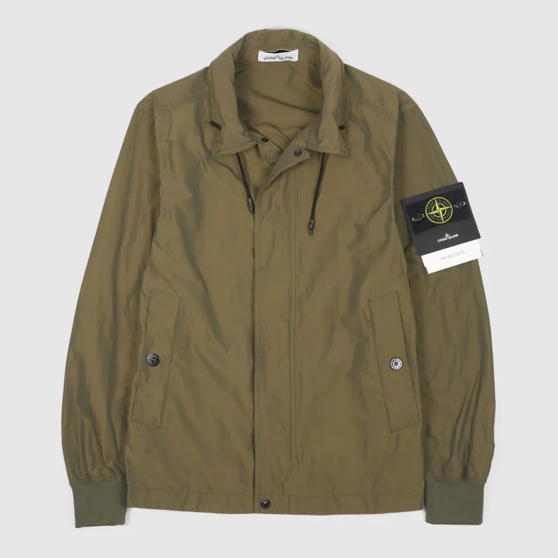 Stone Island Light Micro Reps Hooded Jacket sold by DeeCee style