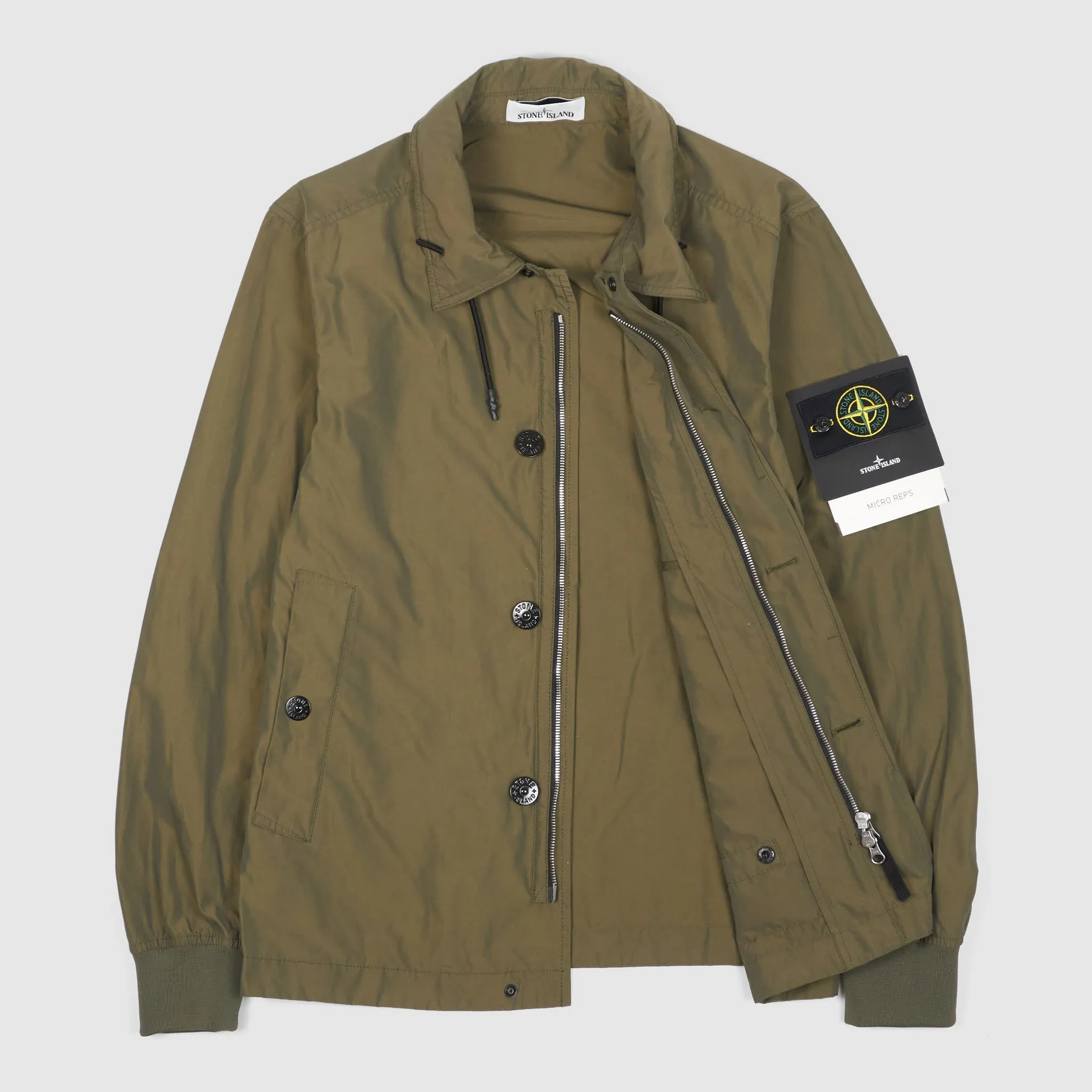 Stone Island Light Micro Reps Hooded Jacket sold by DeeCee style product image thumbnail 2