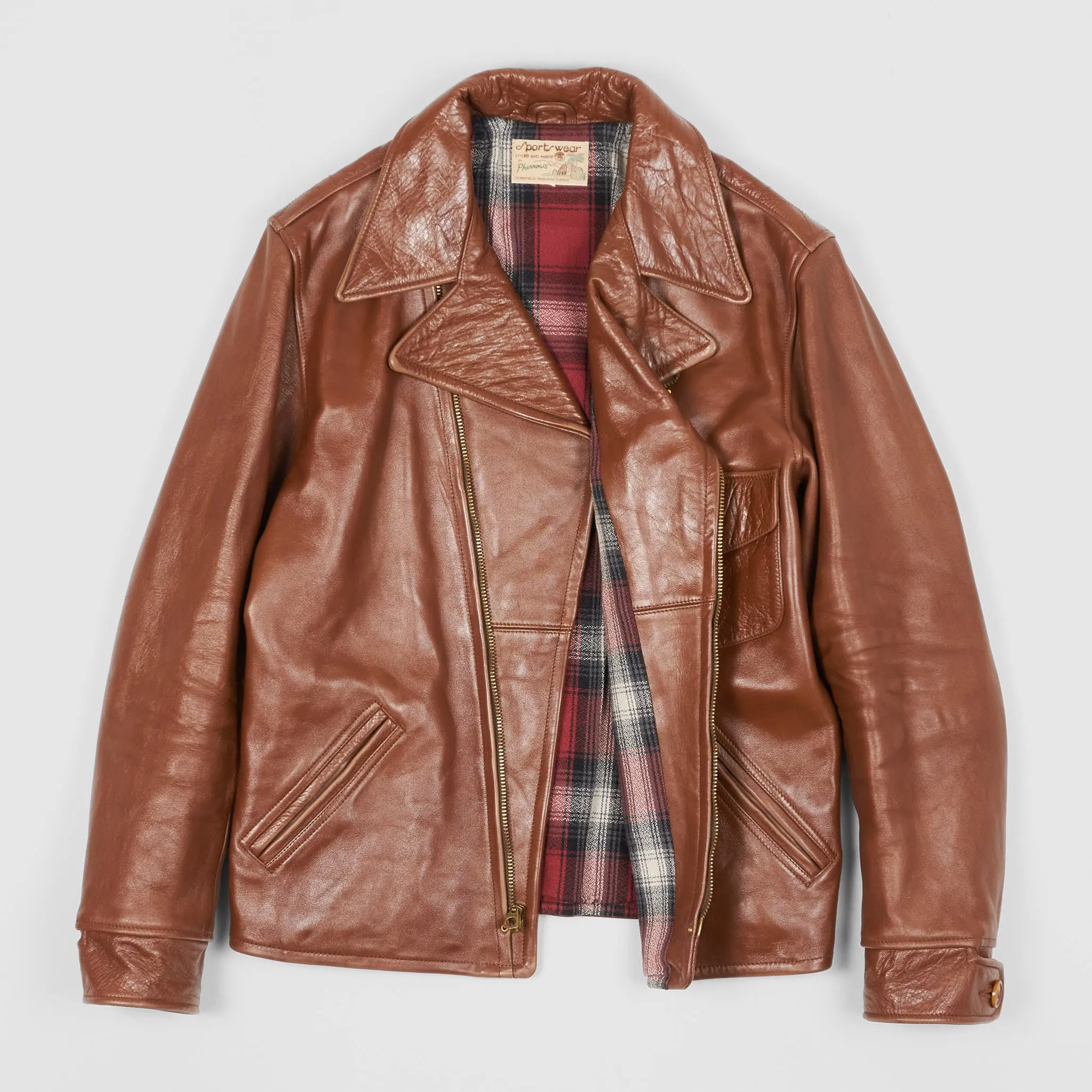 Pherrow's Perfecto Front Quarter Horse Biker Jacket sold by DeeCee style product image thumbnail 2