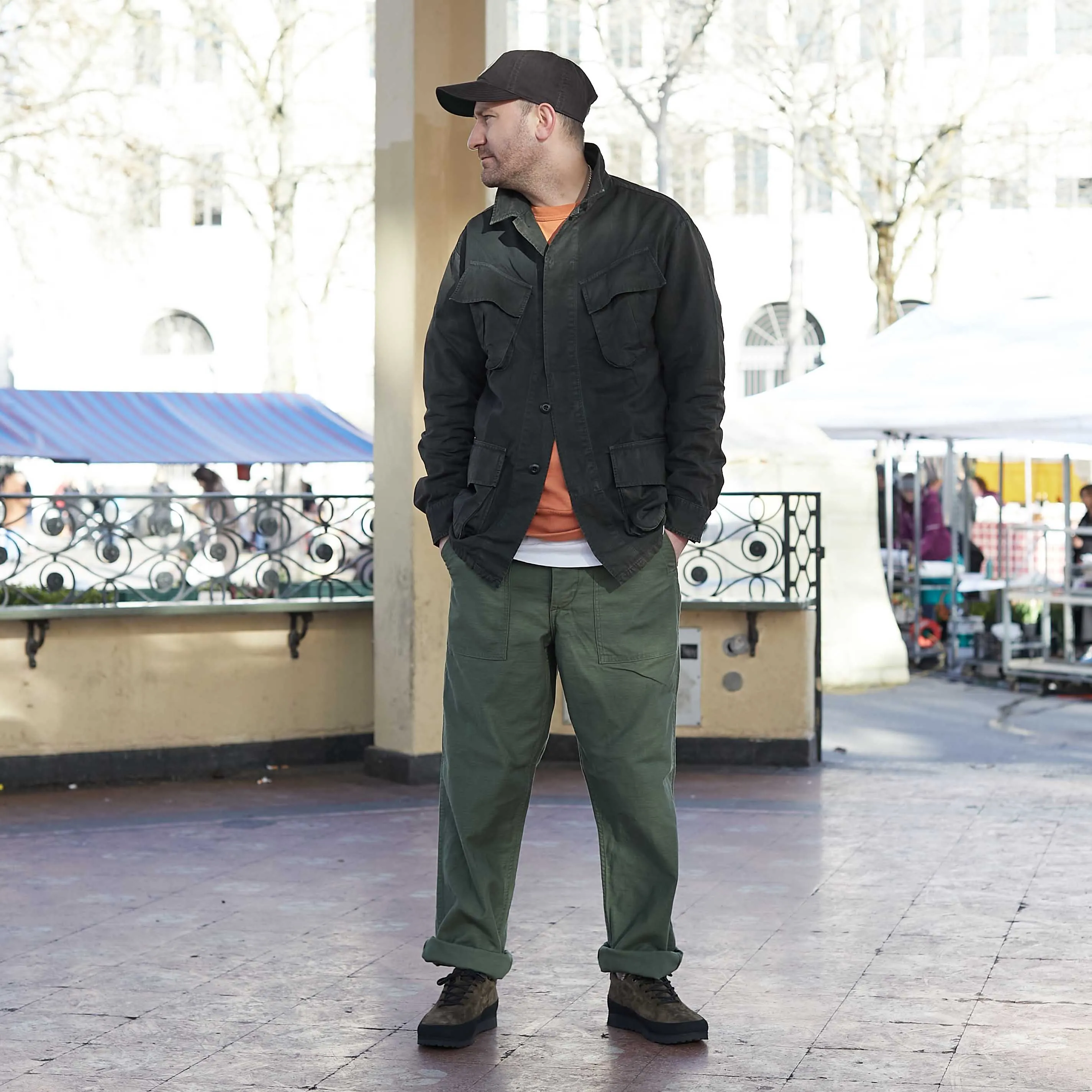 OrSlow Military Fatigue Work Pants sold by DeeCee style product image thumbnail 3