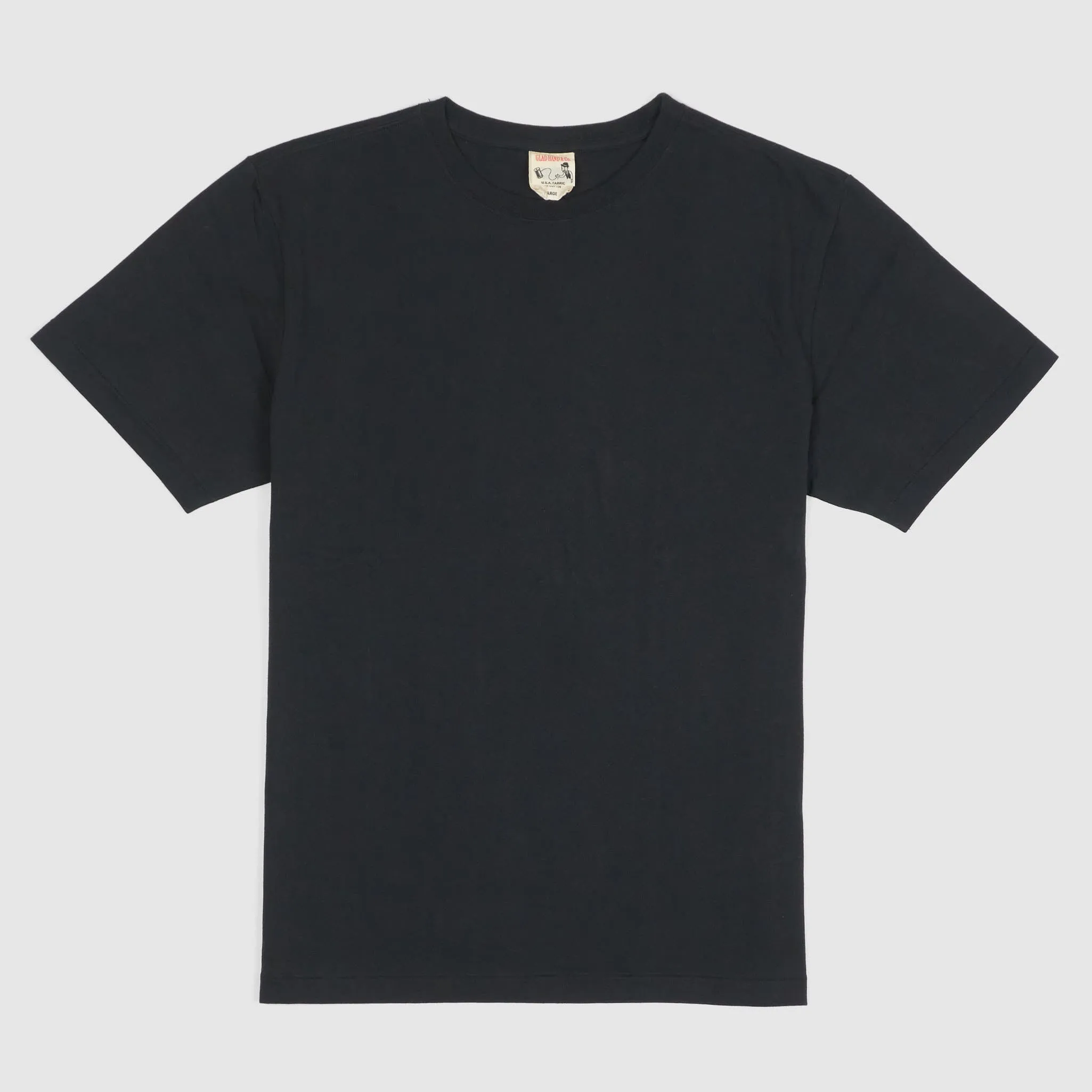 Glad Hand & Co. Plain Crew Neck T-Shirt sold by DeeCee style