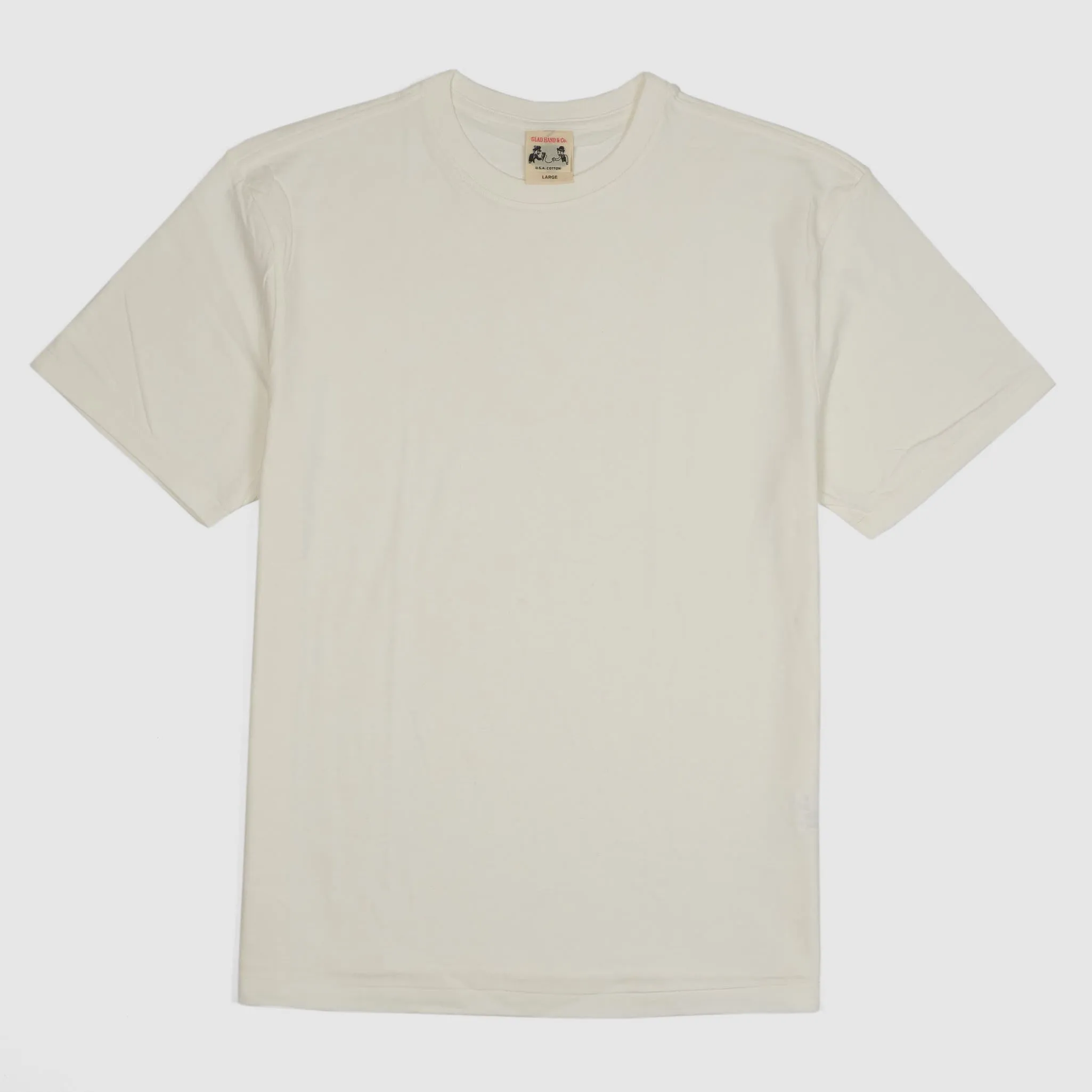 Glad Hand & Co. Plain Crew Neck T-Shirt sold by DeeCee style product image thumbnail 2