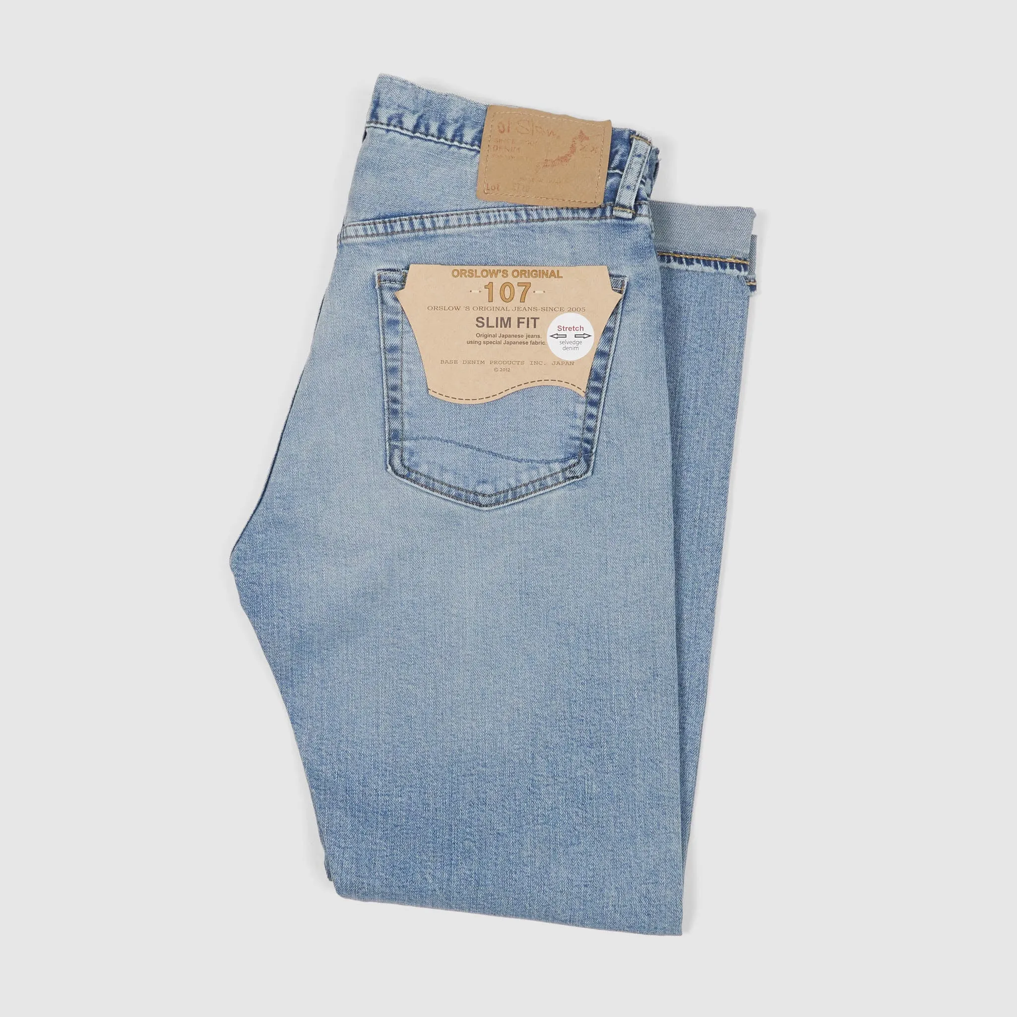OrSlow 5-Pocket Stretch Denim sold by DeeCee style product image thumbnail 2
