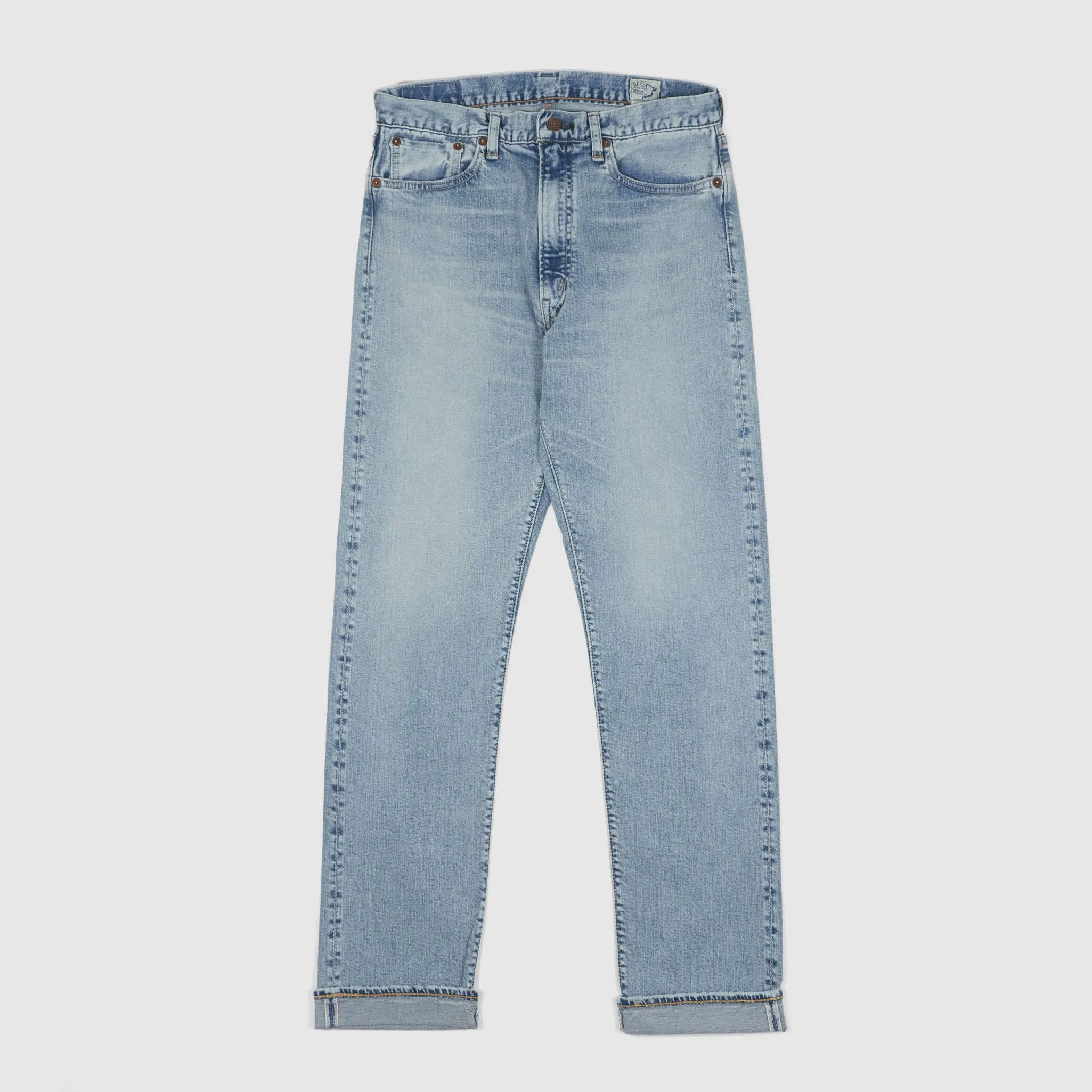 OrSlow 5-Pocket Stretch Denim sold by DeeCee style