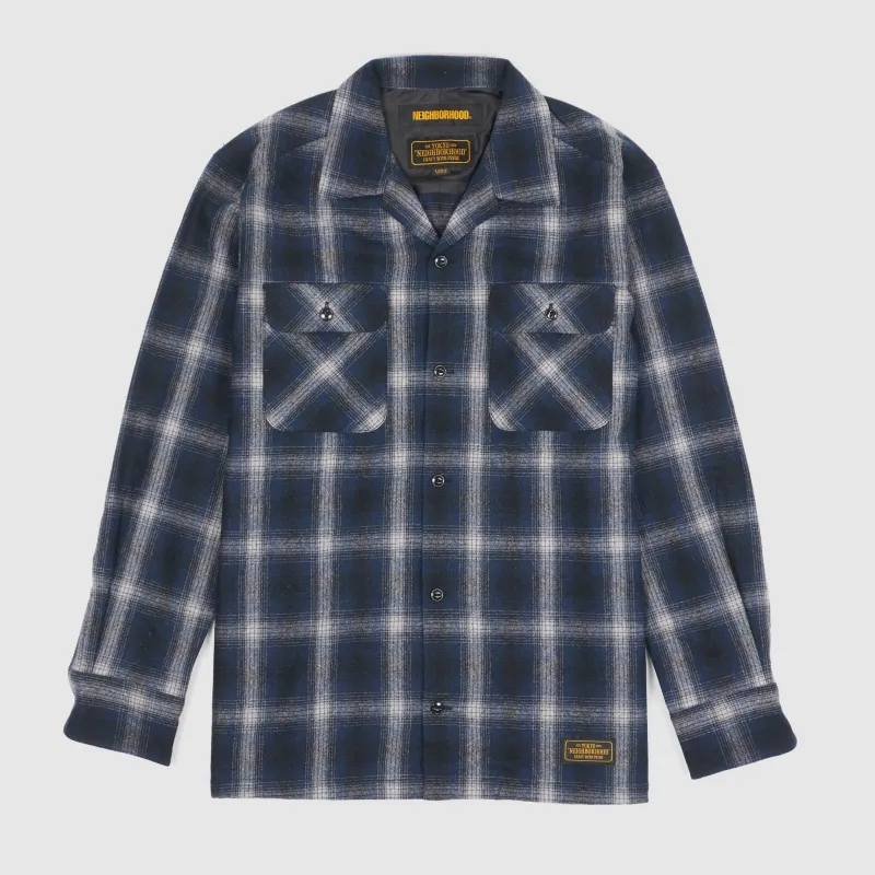 Neighborhood Plaid Wool Work Shirt [Archive] sold by DeeCee style