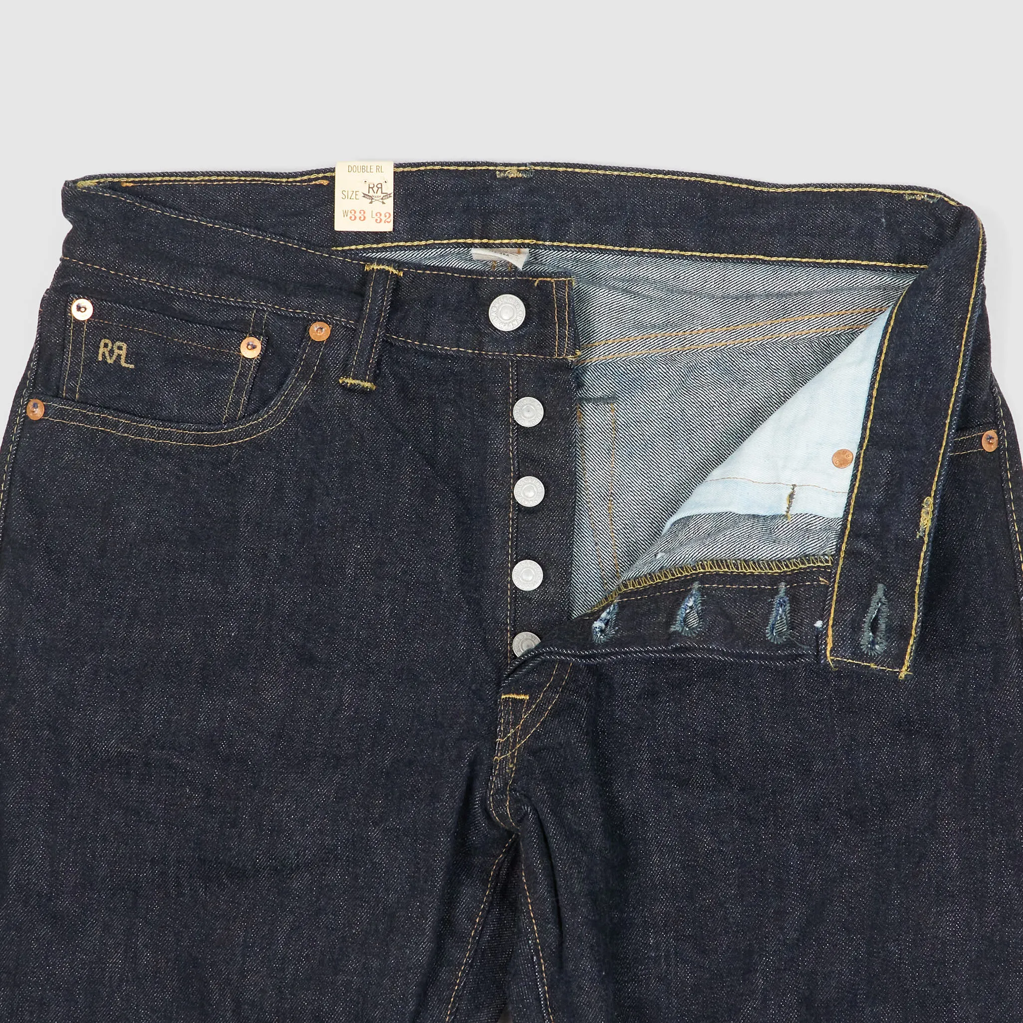 Double RL Slim Fit Narrow Selvage Jeans sold by DeeCee style product image thumbnail 3
