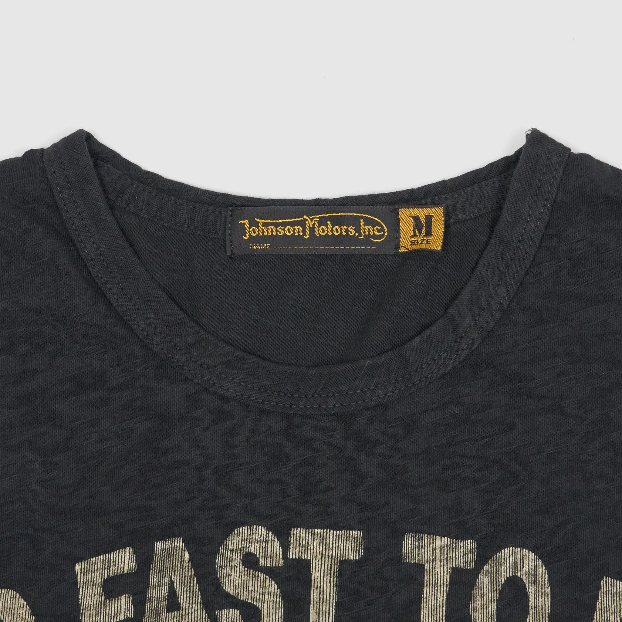 Johnson Motors Inc. To fast to live Crew Neck T-Shirts sold by DeeCee style product image thumbnail 4
