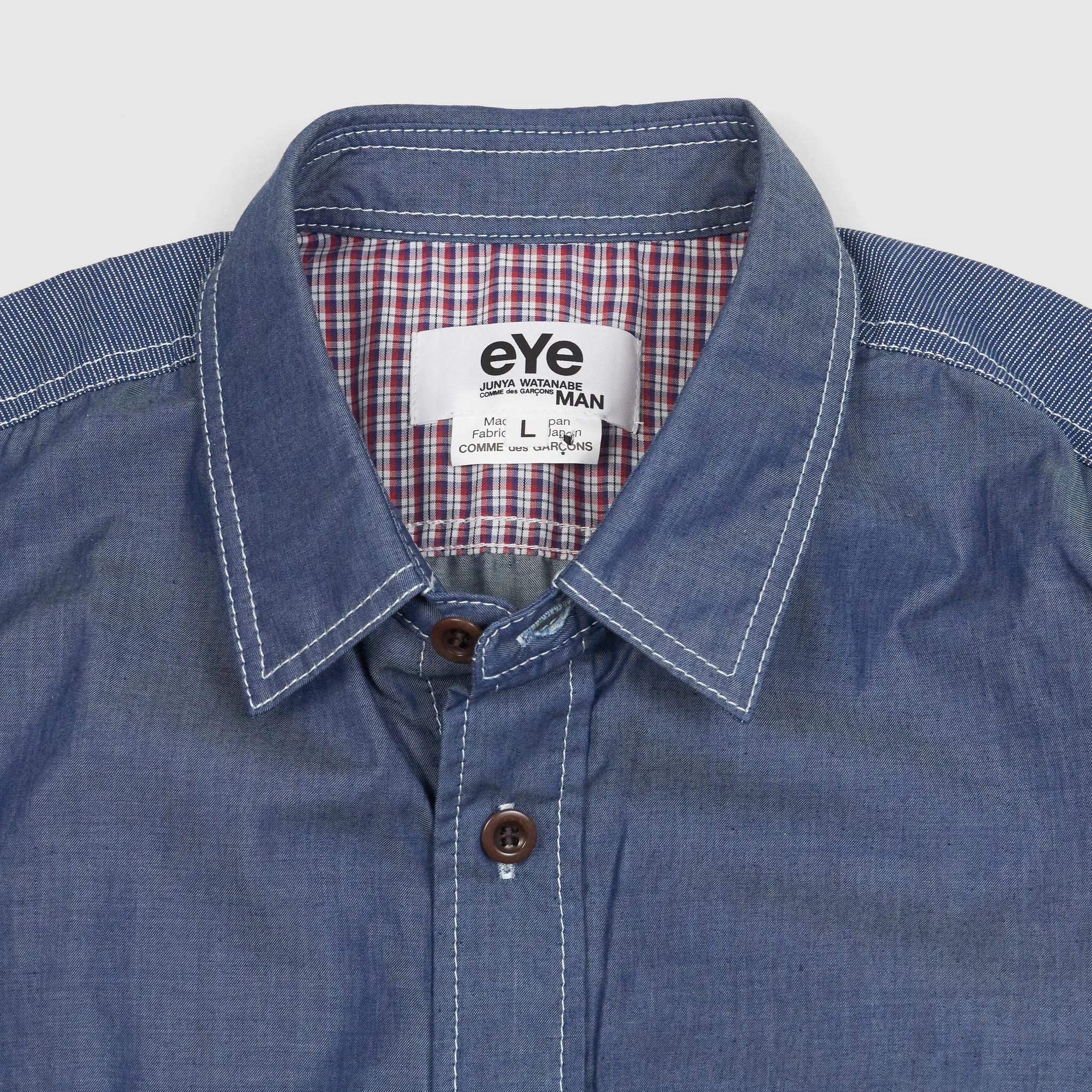 Junya Watanabe Man Long Sleeve Work Shirt sold by DeeCee style product image thumbnail 2