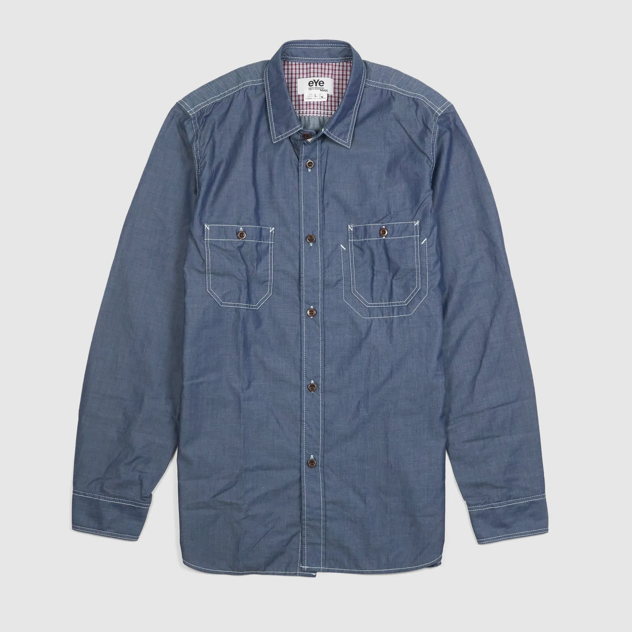 Junya Watanabe Man Long Sleeve Work Shirt sold by DeeCee style