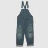 Double RL Repaired Indigo Denim Overall sold by DeeCee style