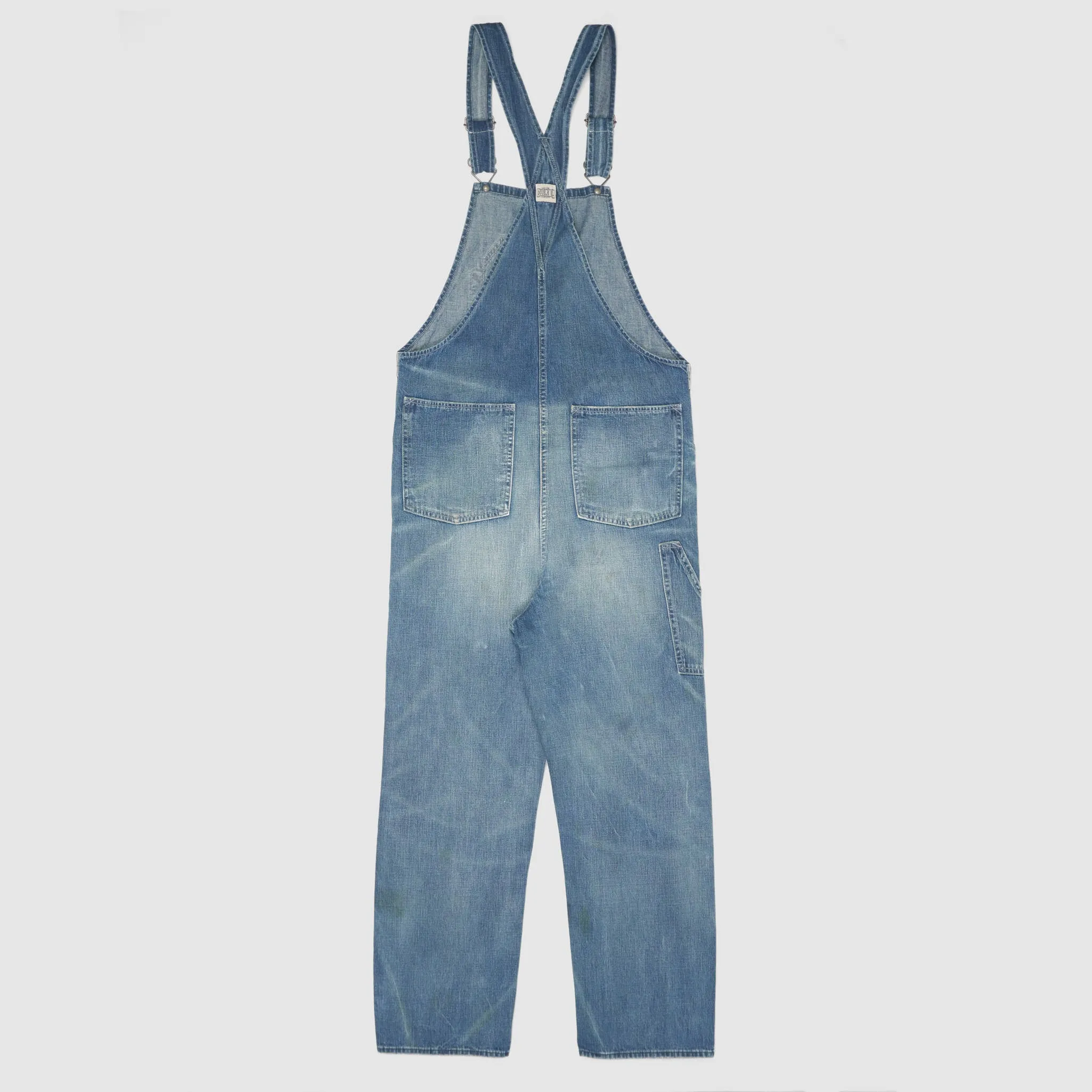 Double RL Repaired Indigo Denim Overall sold by DeeCee style product image thumbnail 3