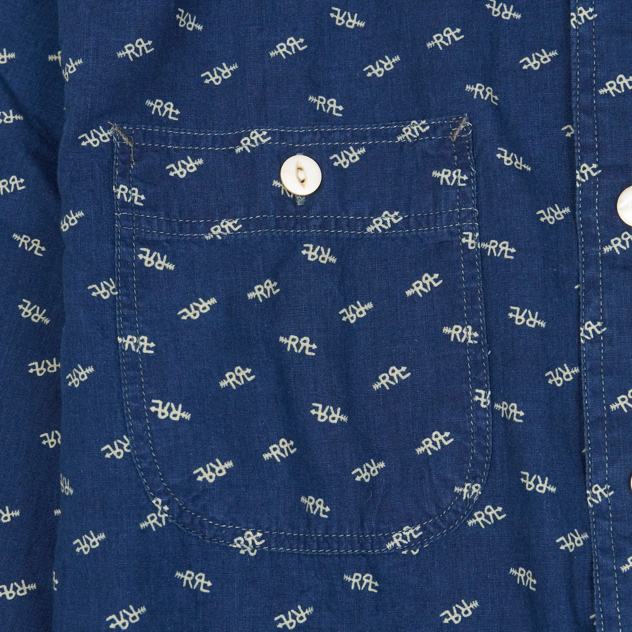 Double RL Logo Work Shirt sold by DeeCee style product image thumbnail 2