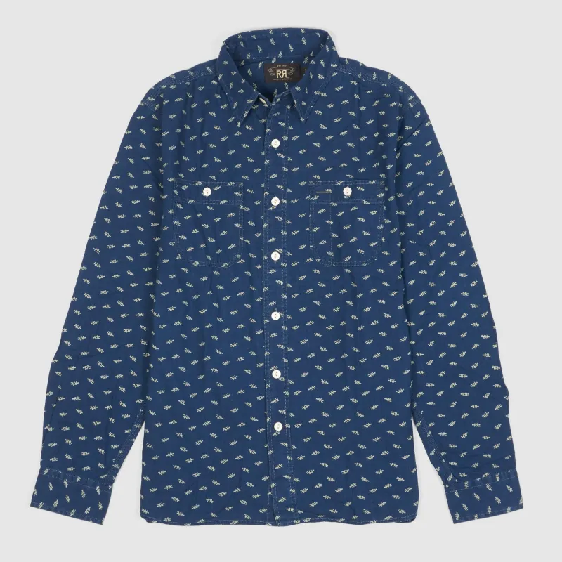 Double RL Logo Work Shirt sold by DeeCee style