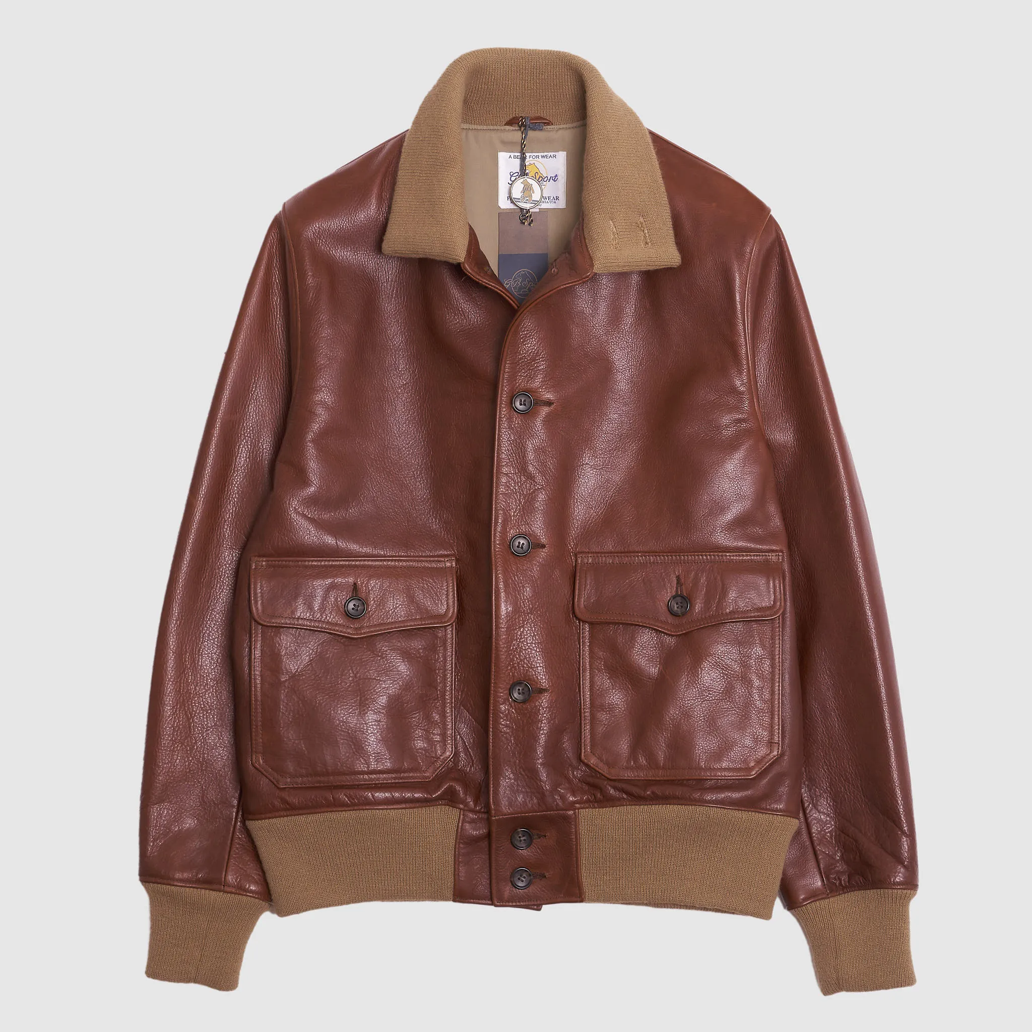 Golden Bear Sportswear A-1 Bomber Jacket sold by DeeCee style