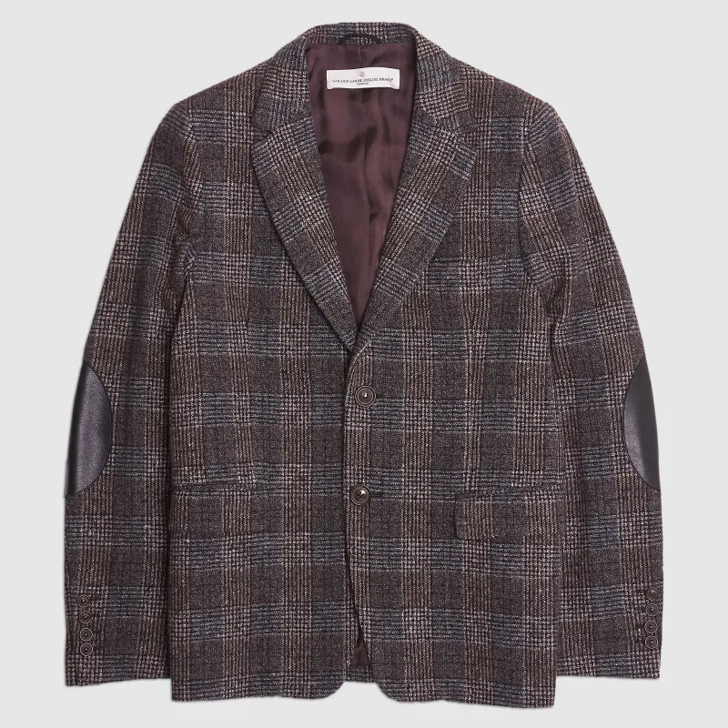 Golden Goose Deluxe Brand Sportjacket Plaid with Leather Patches sold by DeeCee style