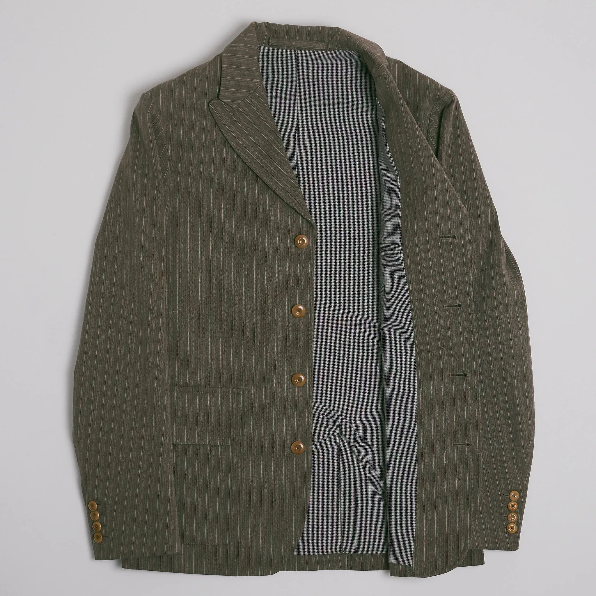 Nigel Cabourn 1910 Peak Lapel Stripe Blazer sold by DeeCee style product image thumbnail 3