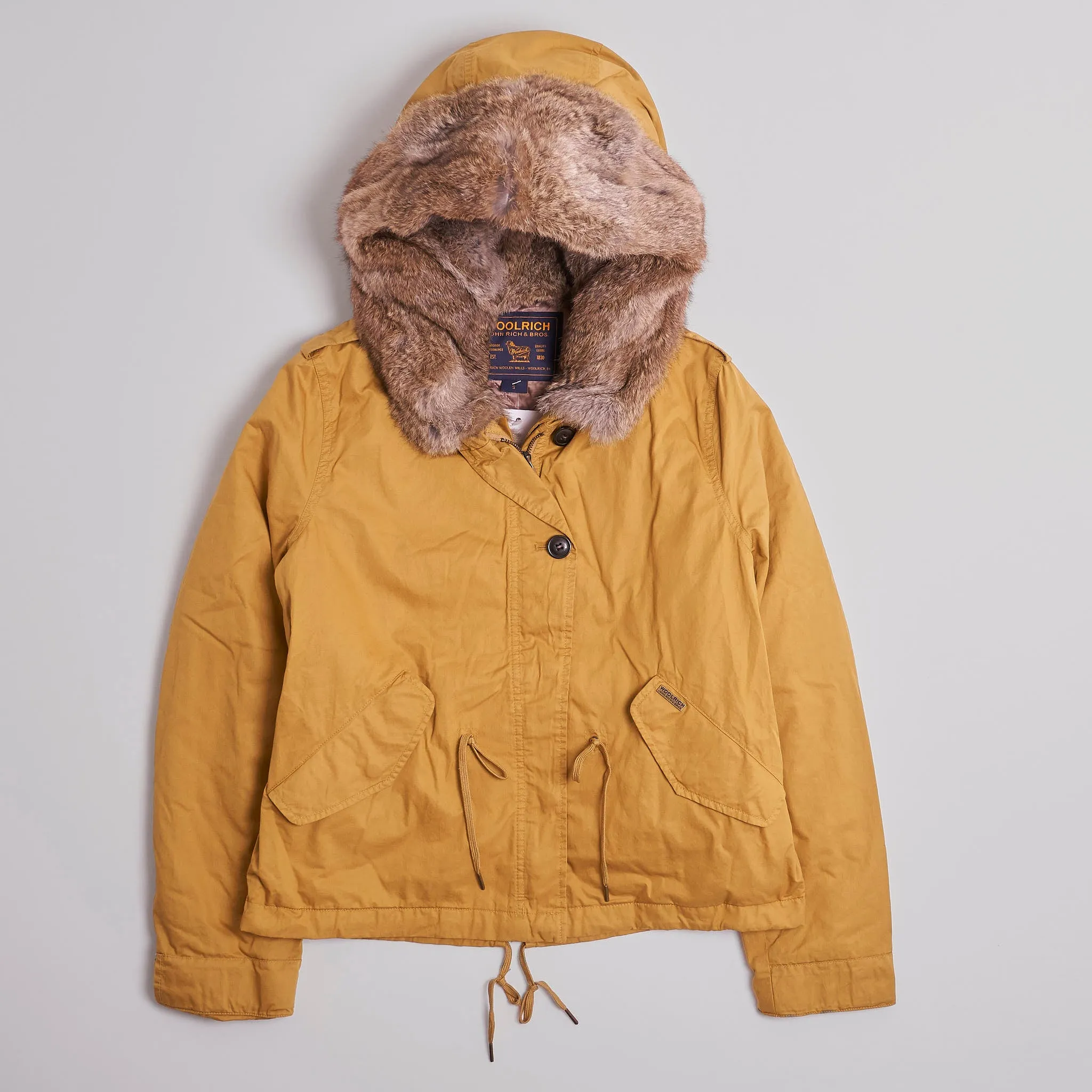 Woolrich Ladies Short Parka Jacket sold by DeeCee style