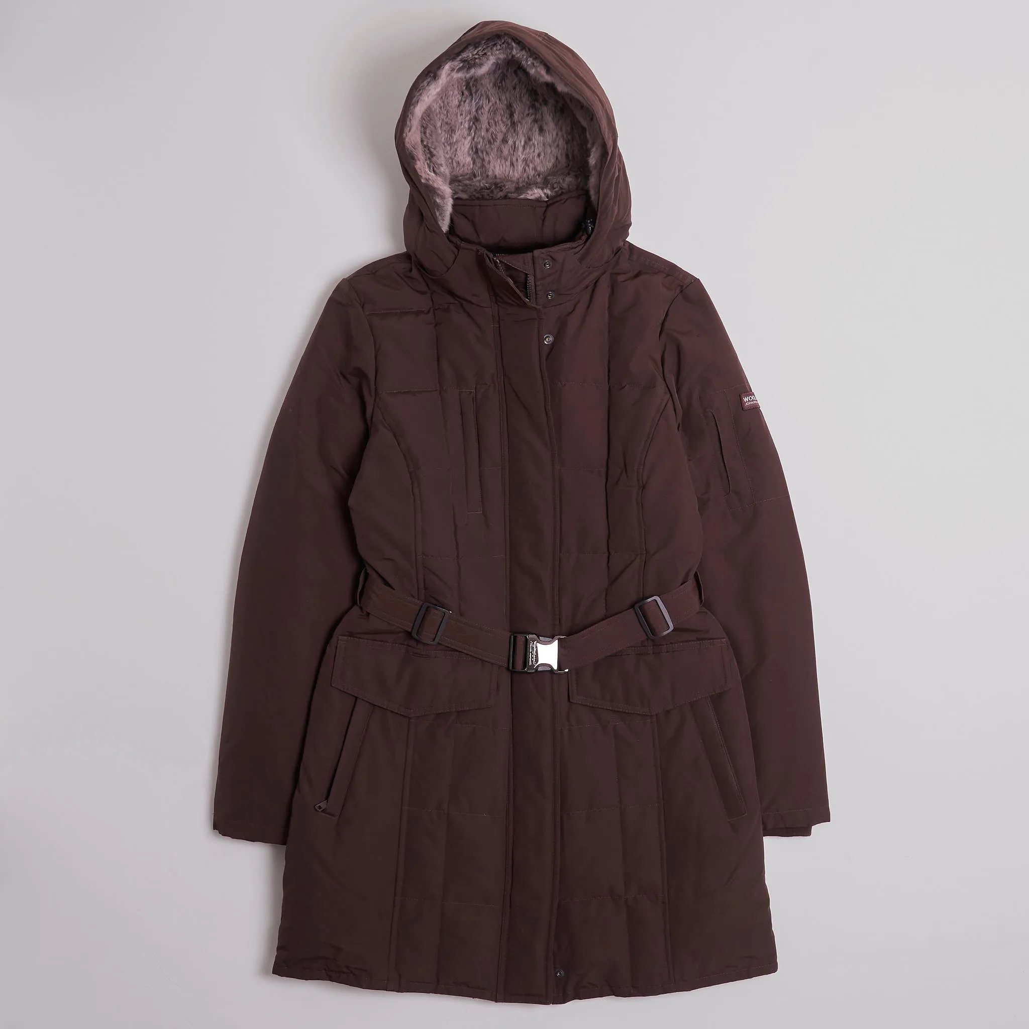 Woolrich Ladies Blizzard Down Parka sold by DeeCee style