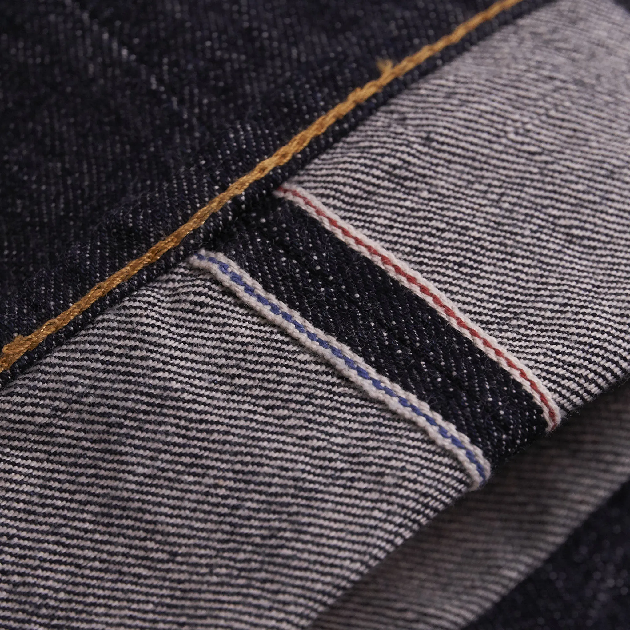 Studio D'Artisan 14oz. Tight Straight Selvage Denim Jeans sold by DeeCee style product image thumbnail 4