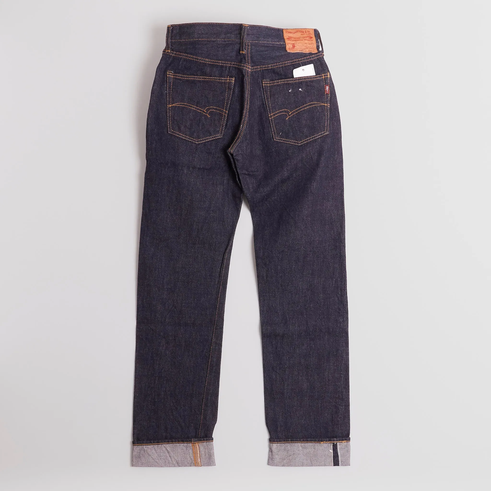 Studio D'Artisan 14oz. Tight Straight Selvage Denim Jeans sold by DeeCee style product image thumbnail 2