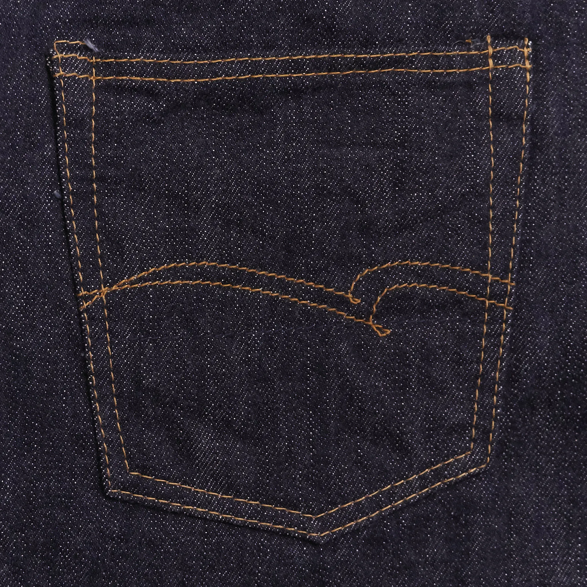 Studio D'Artisan 14oz. Tight Straight Selvage Denim Jeans sold by DeeCee style product image thumbnail 3