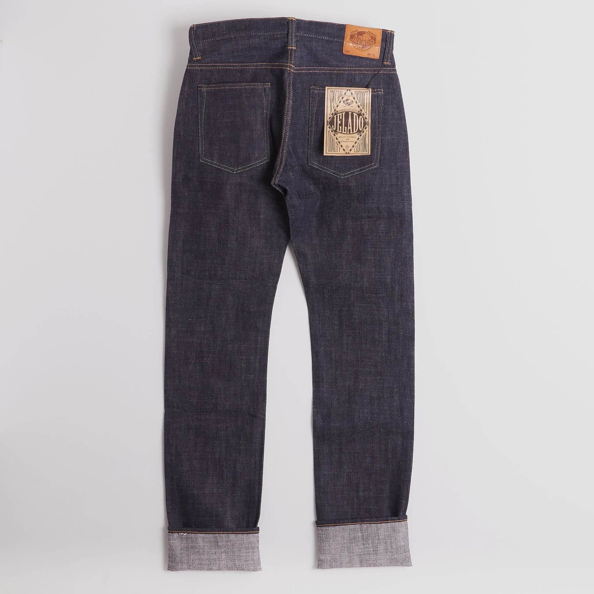 Jelado 14oz. Regular Straight Raw Selvage Denim Jeans sold by DeeCee style product image thumbnail 2