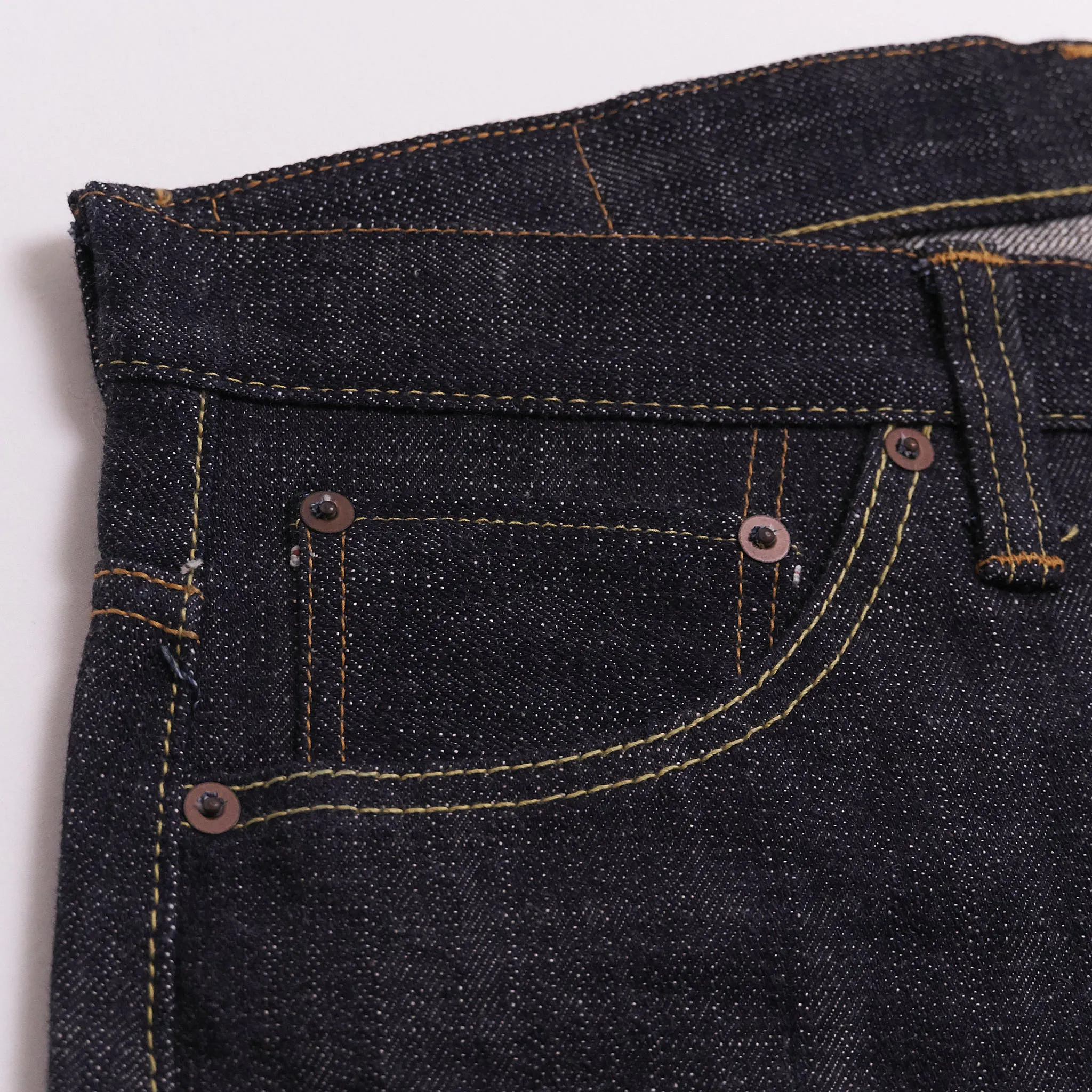 Jelado 14oz. Regular Straight Raw Selvage Denim Jeans sold by DeeCee style product image thumbnail 3