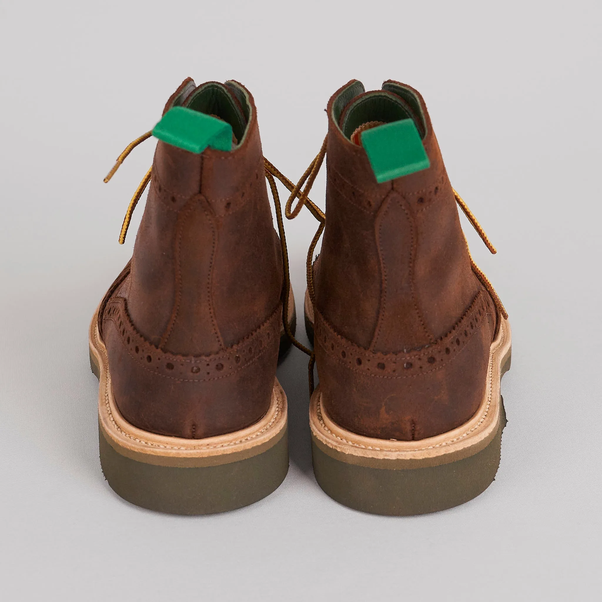 Trickers Suede Brogue Boot sold by DeeCee style product image thumbnail 4