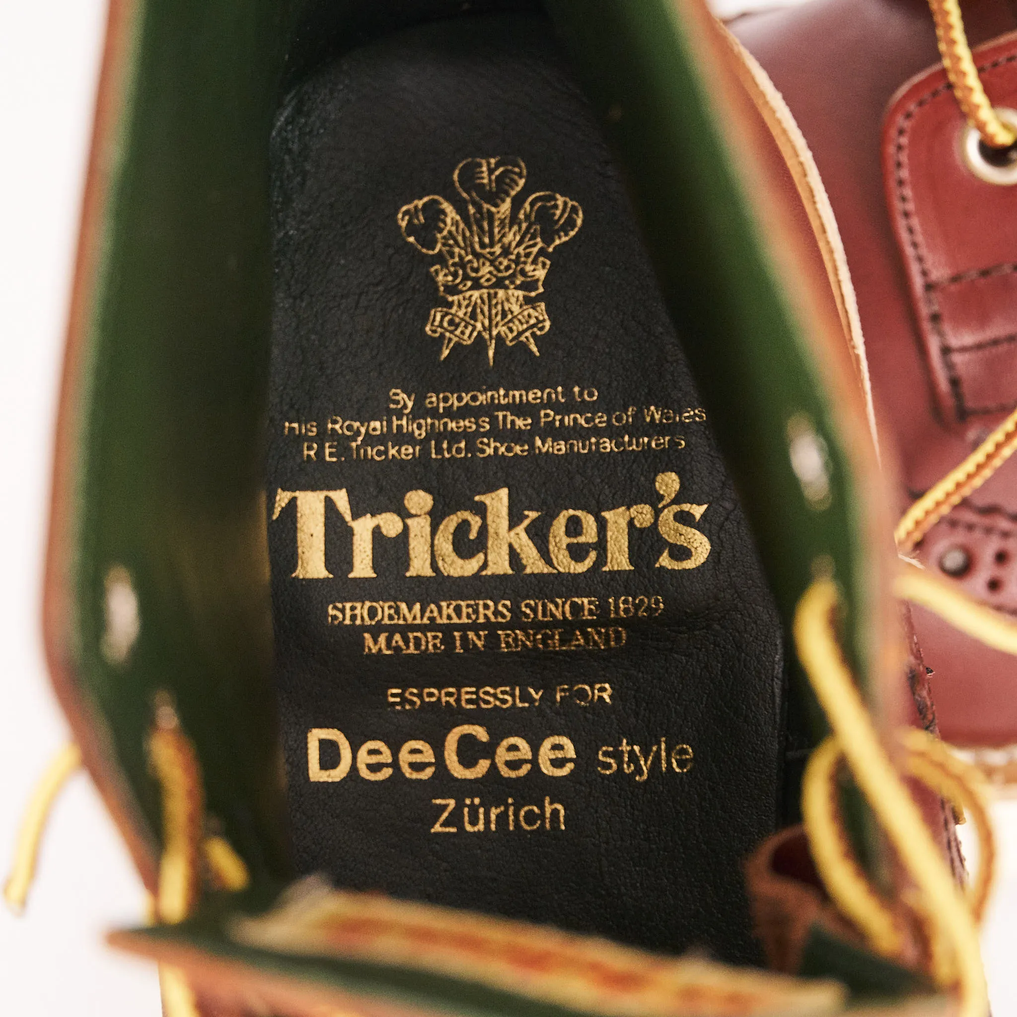 Trickers Waxy Brogue Boot sold by DeeCee style product image thumbnail 4