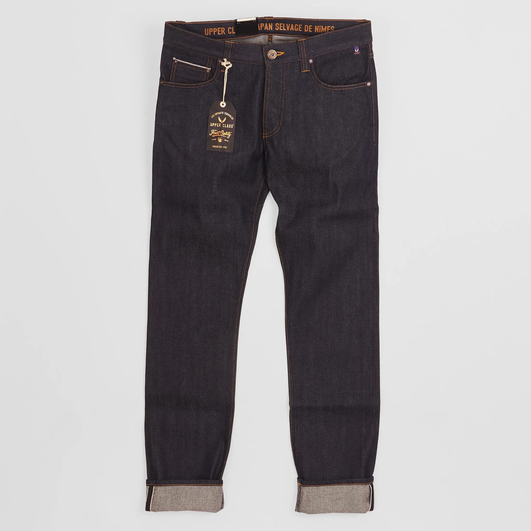 Upper Class x DeeCee style Limited-Edition Slim Selvage Denim Jeans sold by DeeCee style