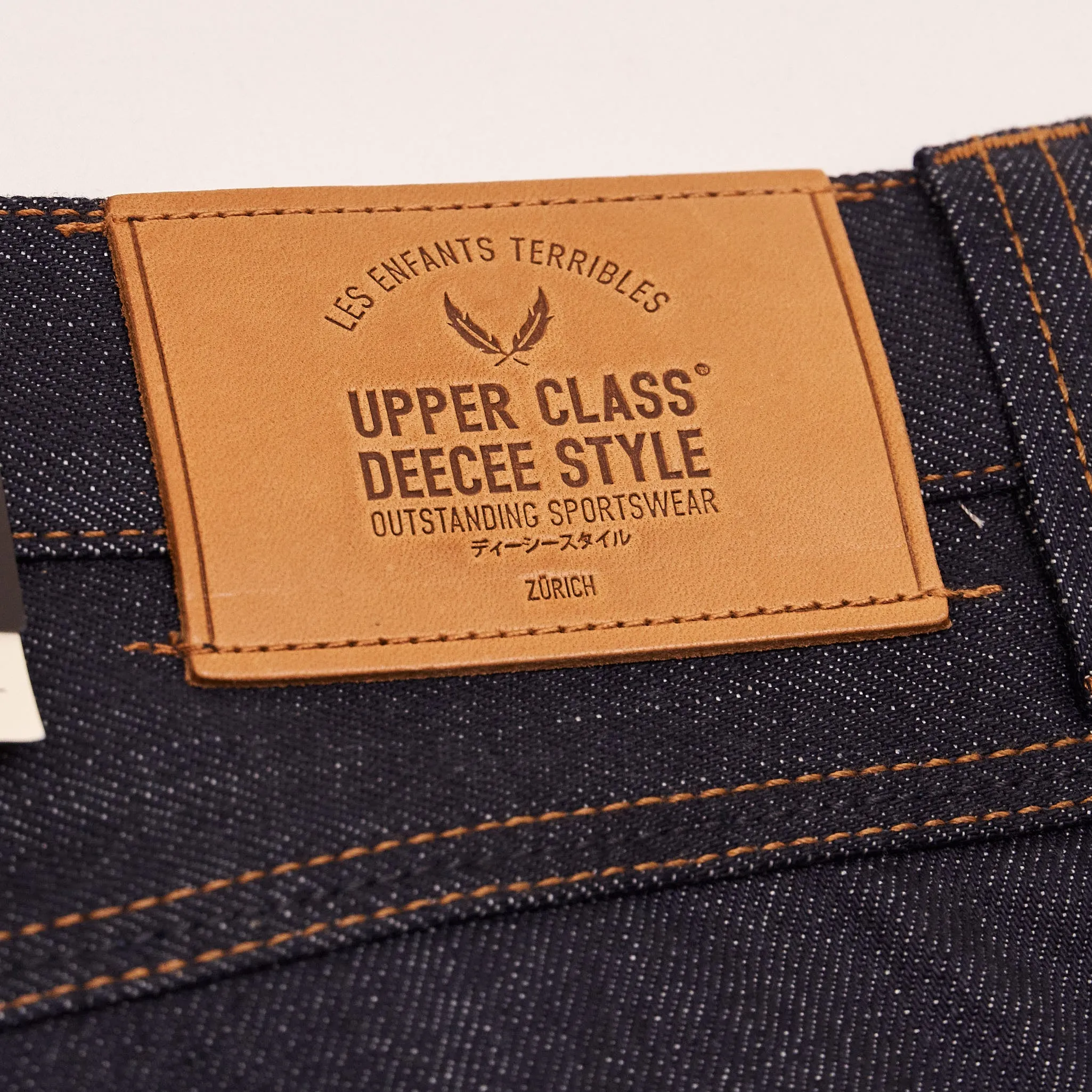 Upper Class x DeeCee style Limited-Edition Slim Selvage Denim Jeans sold by DeeCee style product image thumbnail 3