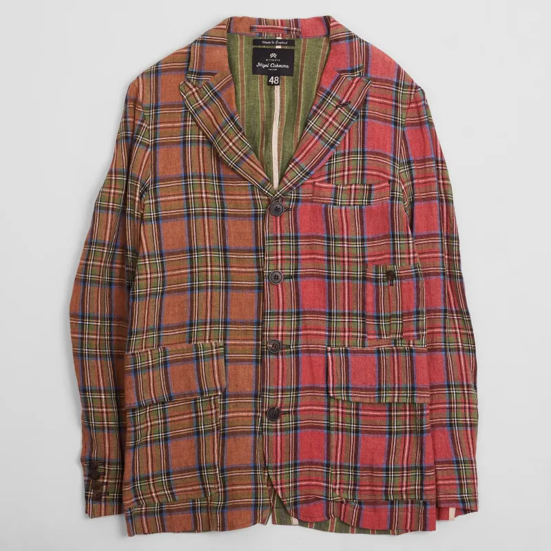 Nigel Cabourn Light Colorful Check Jacket made by Nigel Cabourn