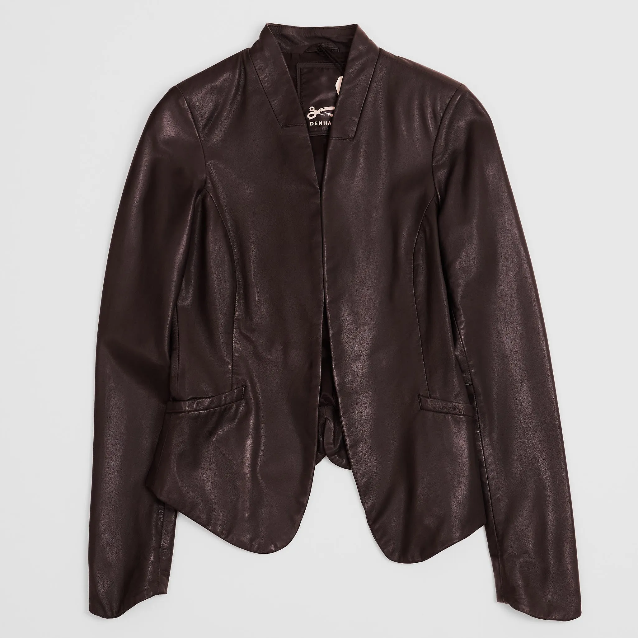 Denham Ladies Leather Blazer sold by DeeCee style