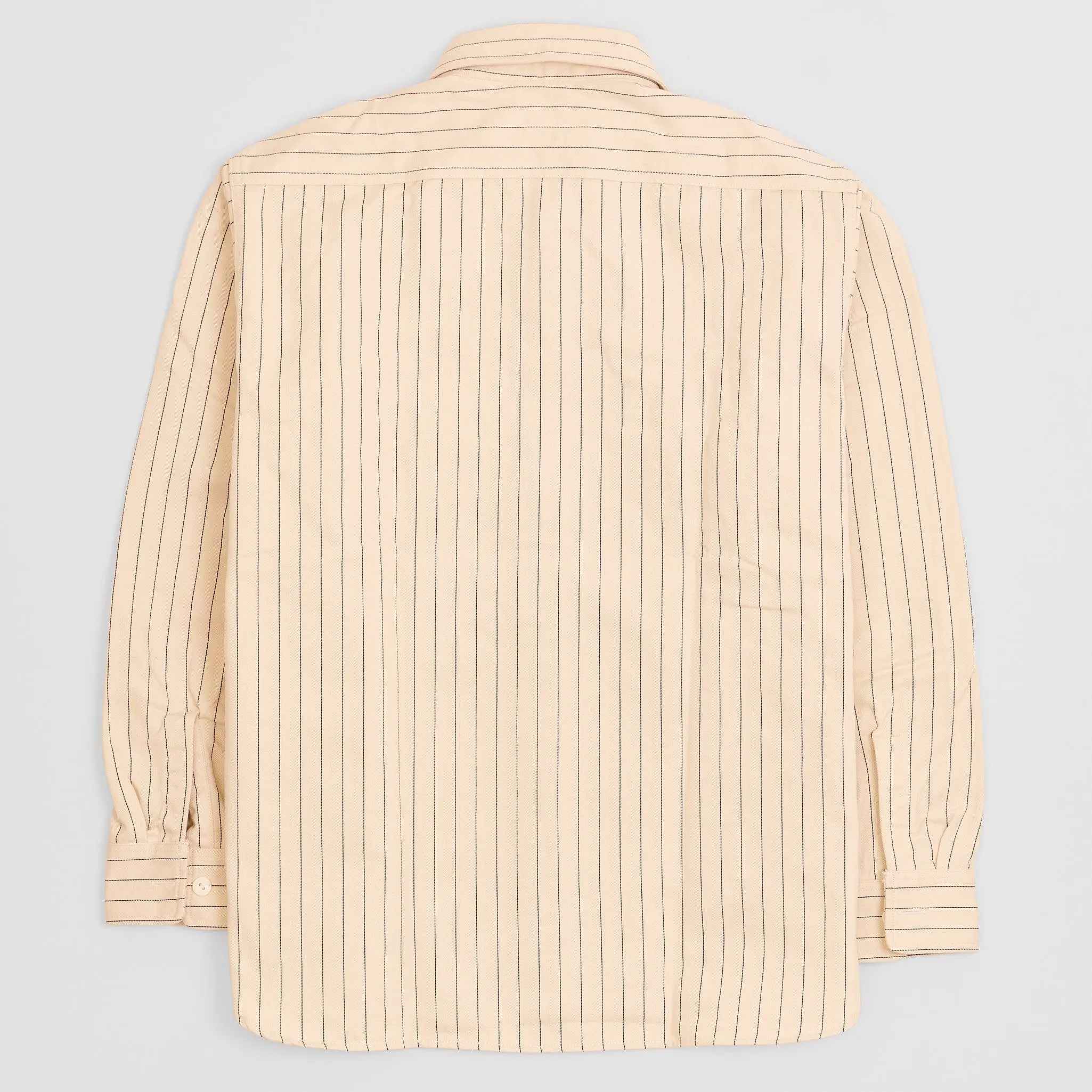 Sugar Cane CO. Woven Pinstripe Work Shirt sold by DeeCee style product image thumbnail 3