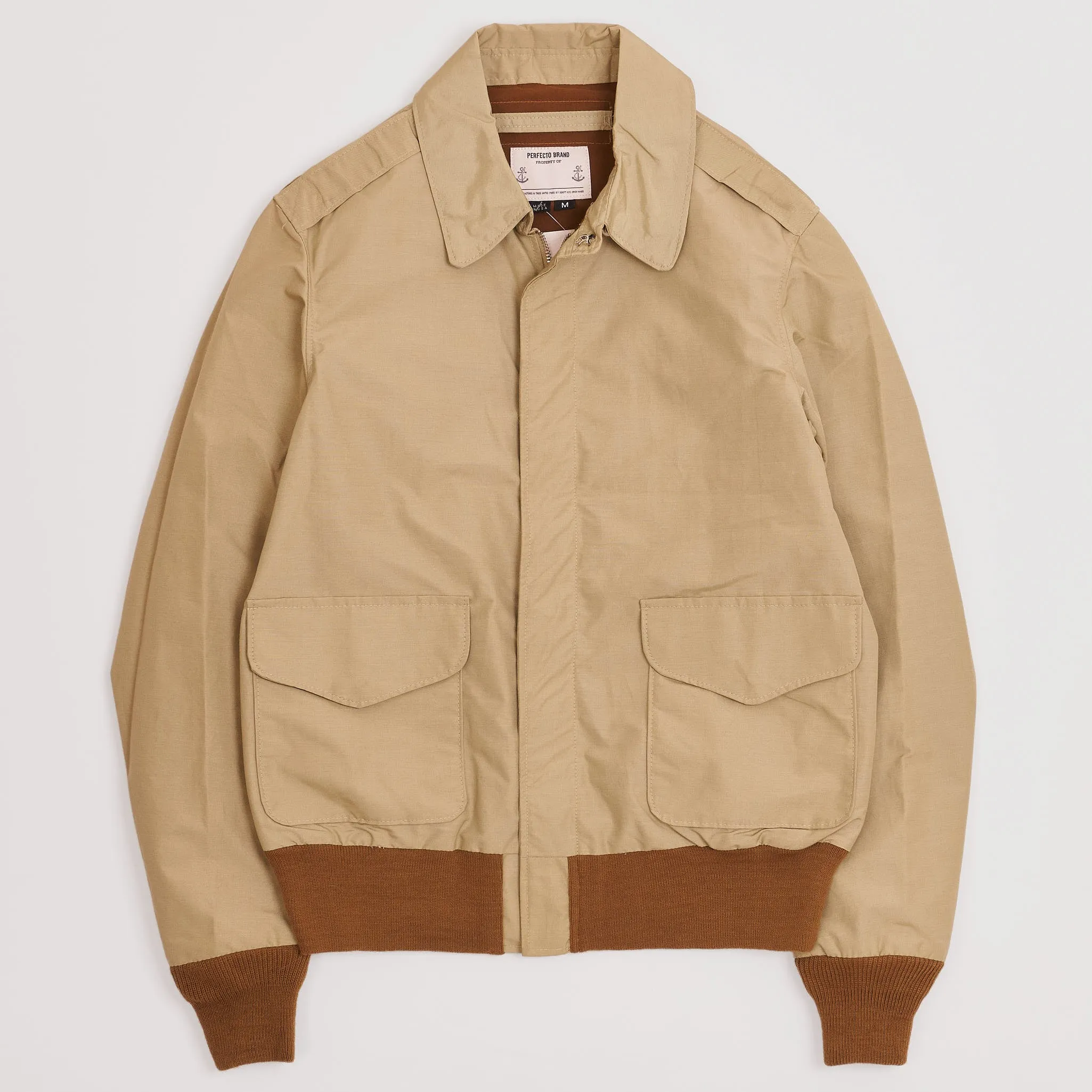 Schott NYC A-2 Aviation Summer Jacket sold by DeeCee style