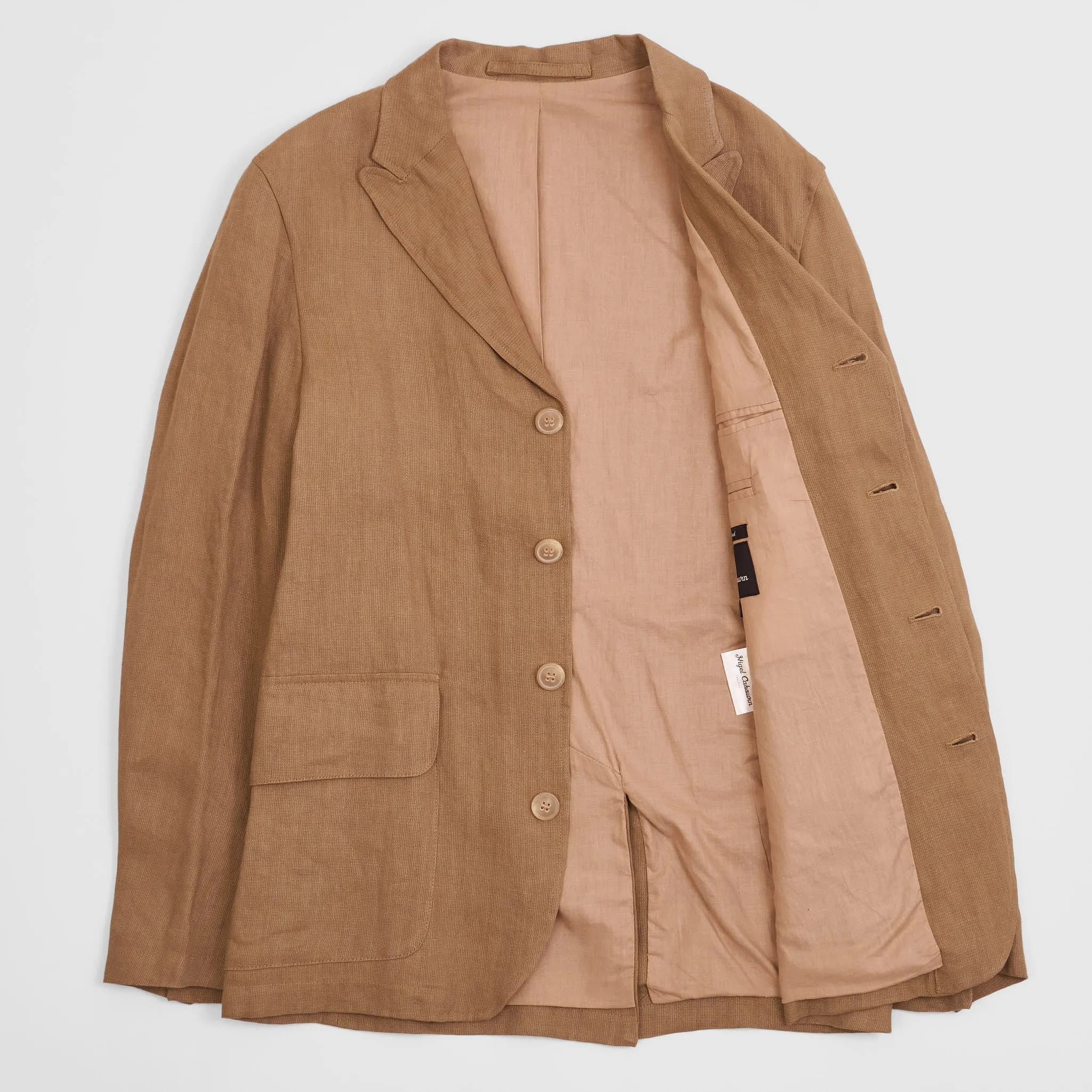 Nigel Cabourn Basketweave Linen Blazer sold by DeeCee style product image thumbnail 2
