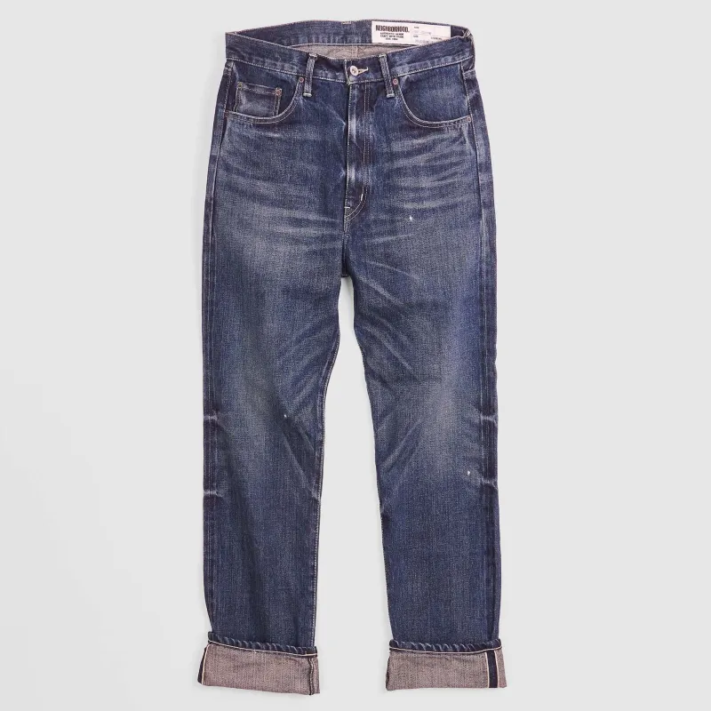 Neighborhood Relaxed Fit Selvage Denim Jeans (Washed) [Archive] sold by DeeCee style
