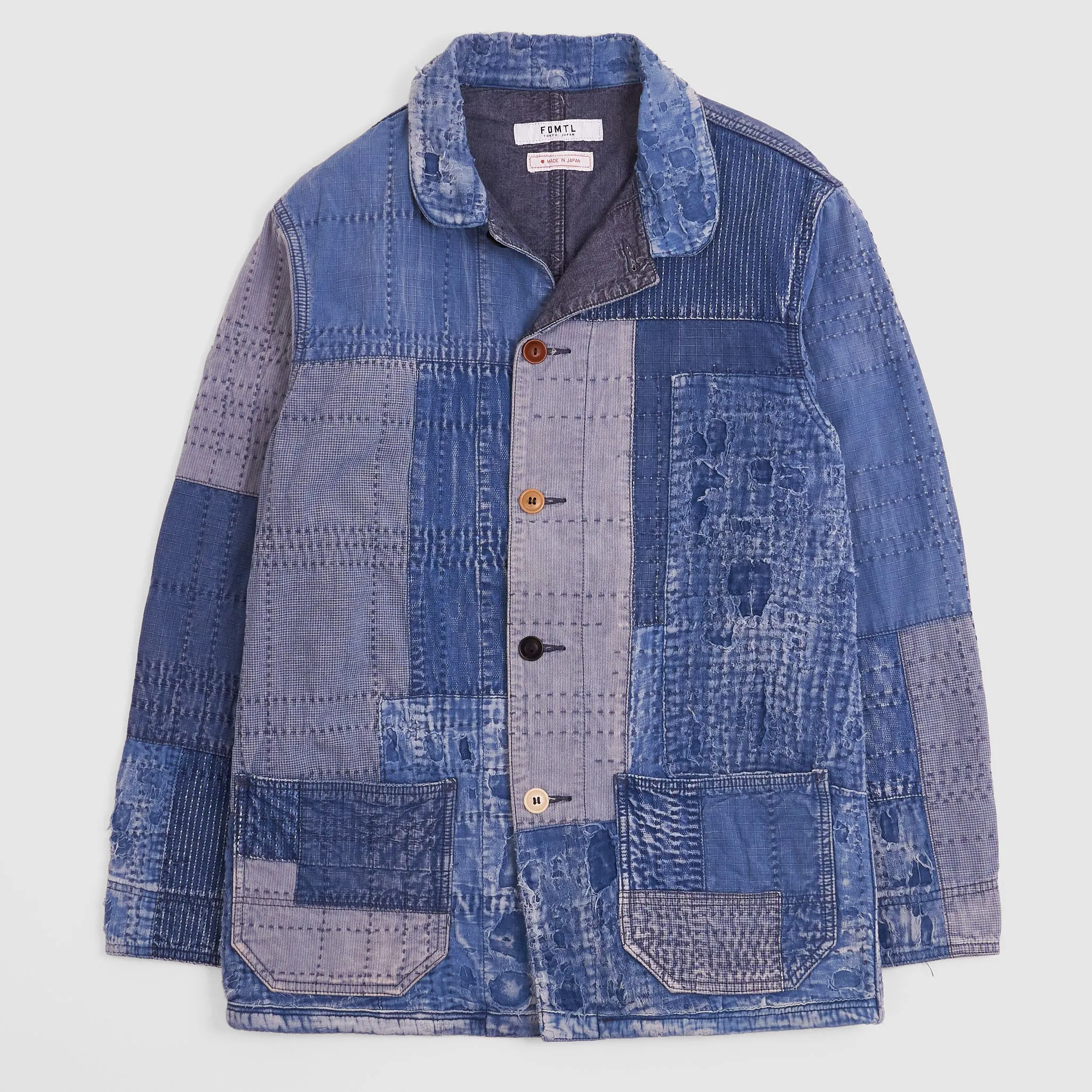FDMTL Sashiko Jacket 10Year sold by DeeCee style