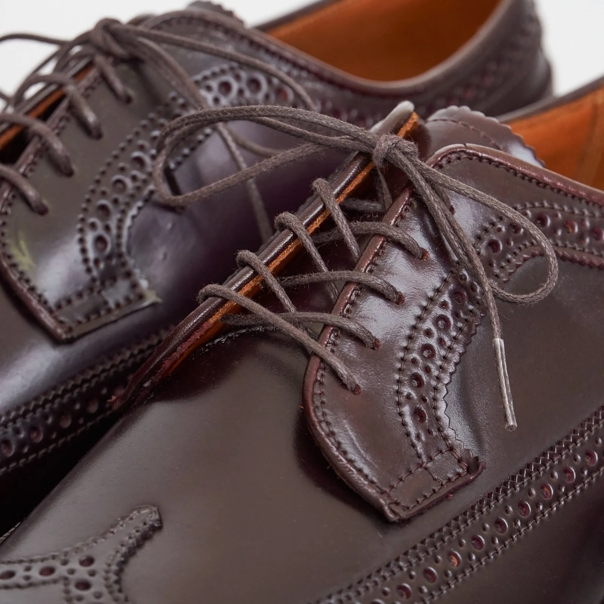 Alden Long Wingtip Blucher Shell Cordovan 975 sold by DeeCee style product image thumbnail 3