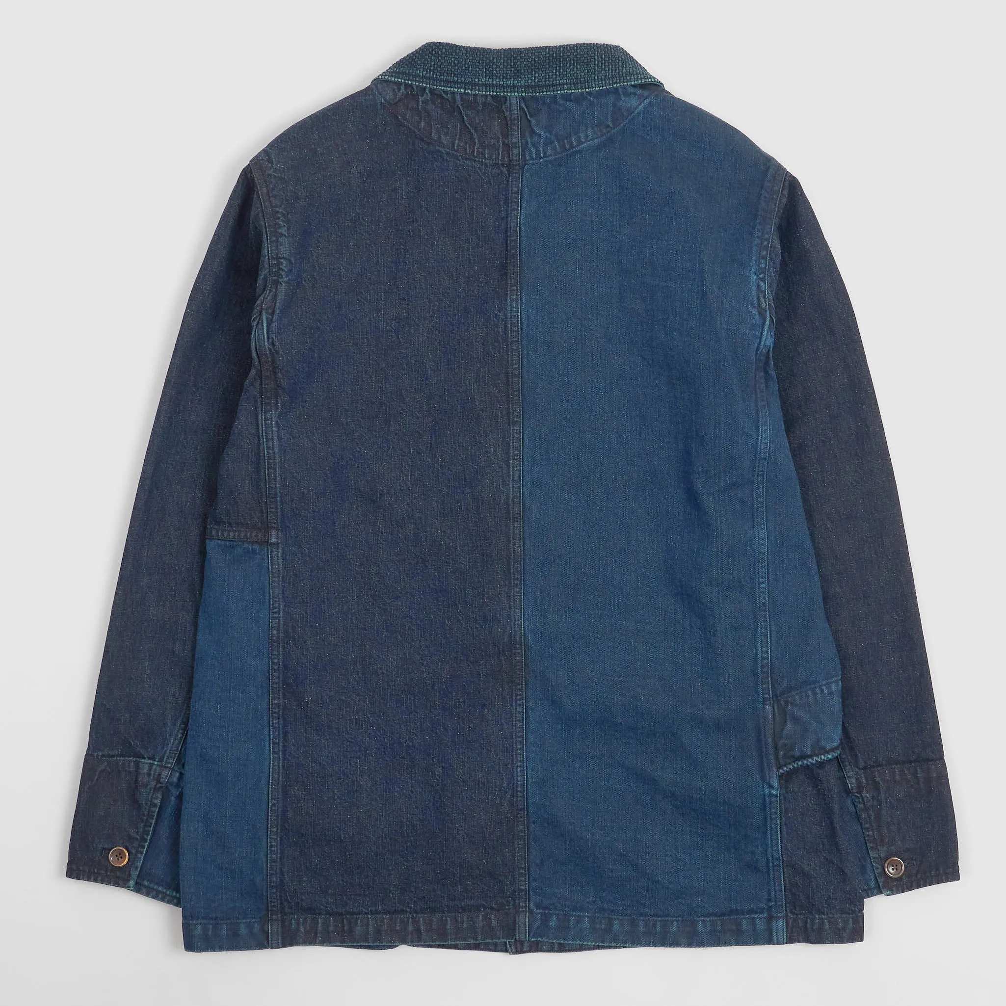 KRM Patchwork Sashiko Workjacket sold by DeeCee style product image thumbnail 4