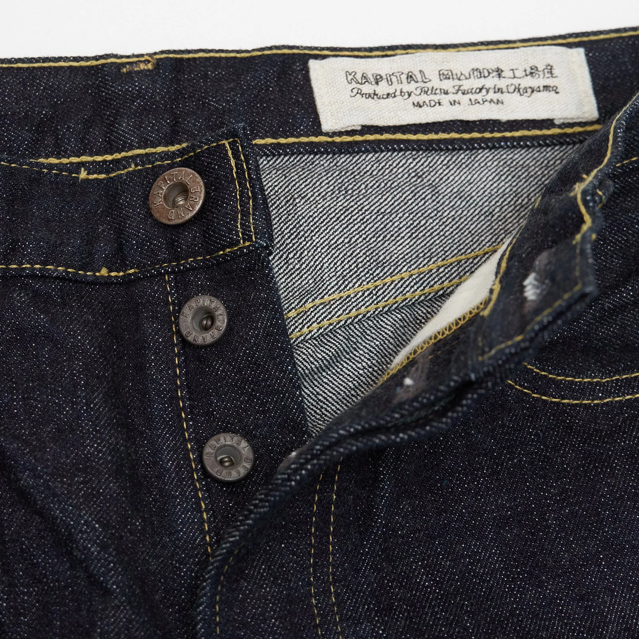 Kapital 5-Pocket 14oz Monkey Cisco Denim sold by DeeCee style product image thumbnail 5